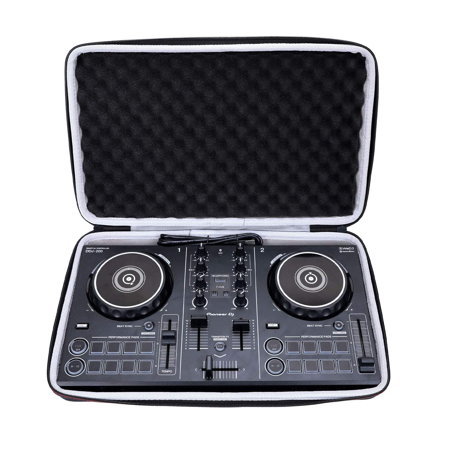 LTGEM EVA Hard Case for Pioneer DJ Smart DJ Controller(Hercules DJControl Inpulse 200 – DJ-Case only
