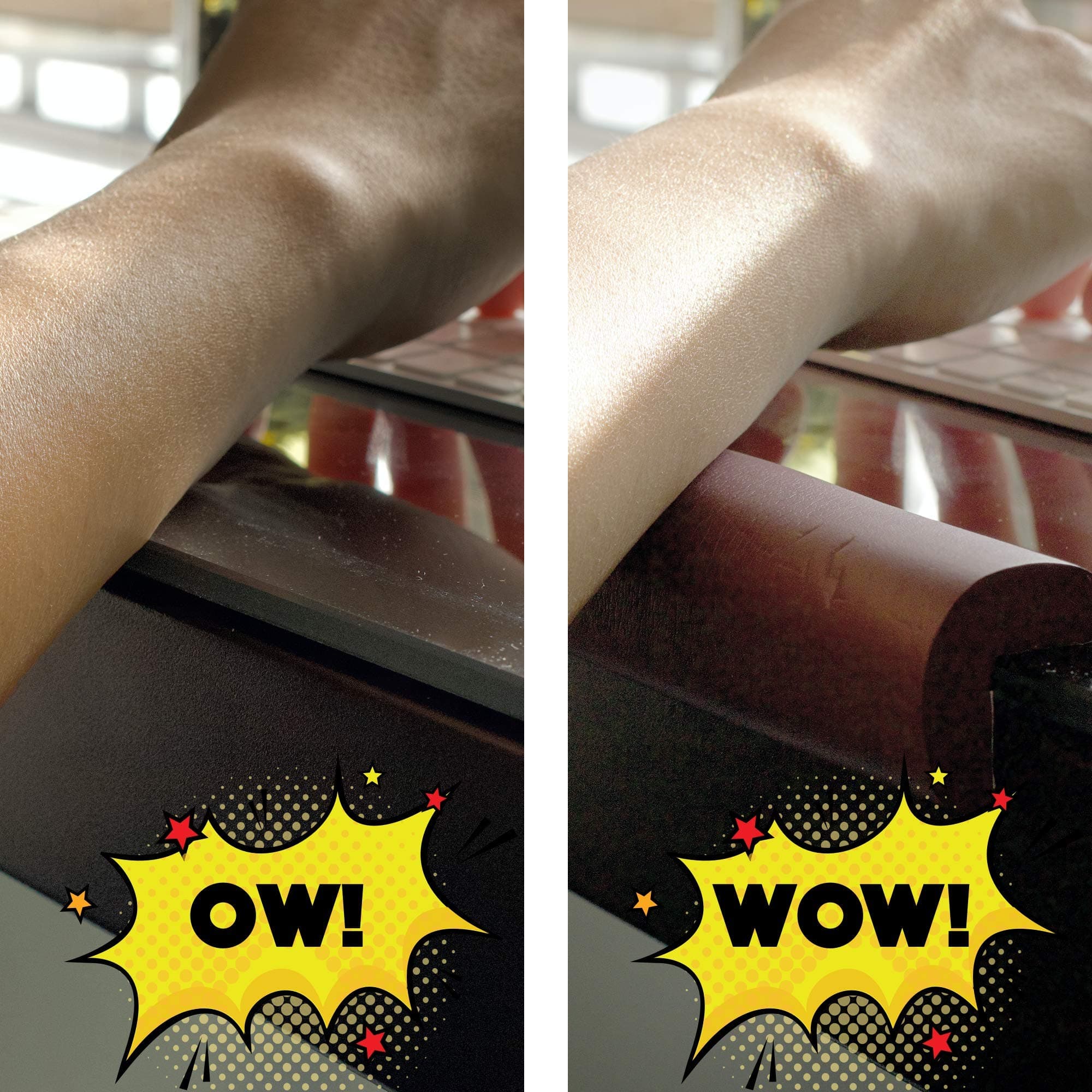 Ergo Edge | Protect Your arms from Sharp Table Edges! | 30" High Density Foam [Black]