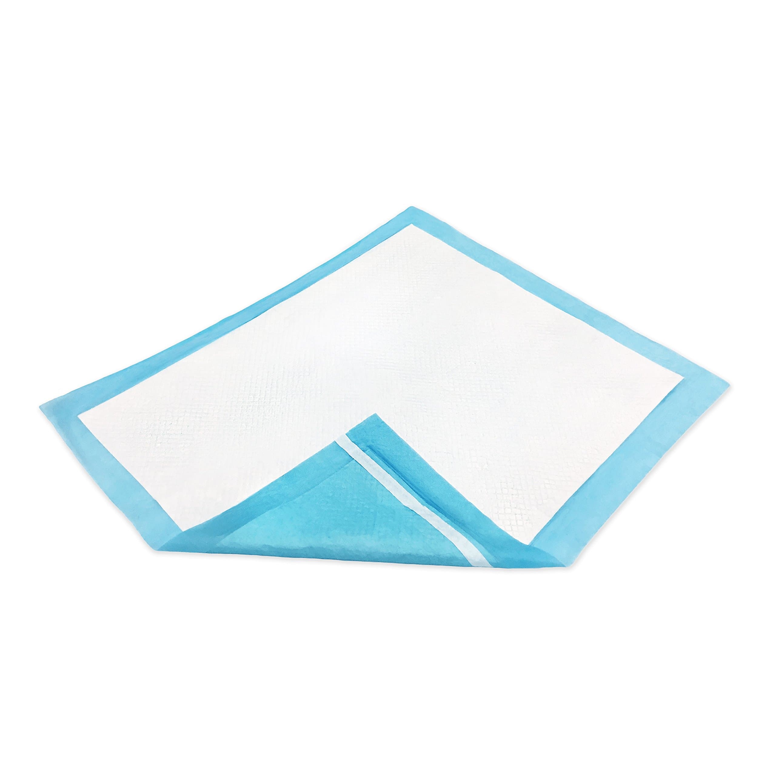 Essentials Disposable Underpads w/ Adhesive Strips, 30" x 36", 100 Count