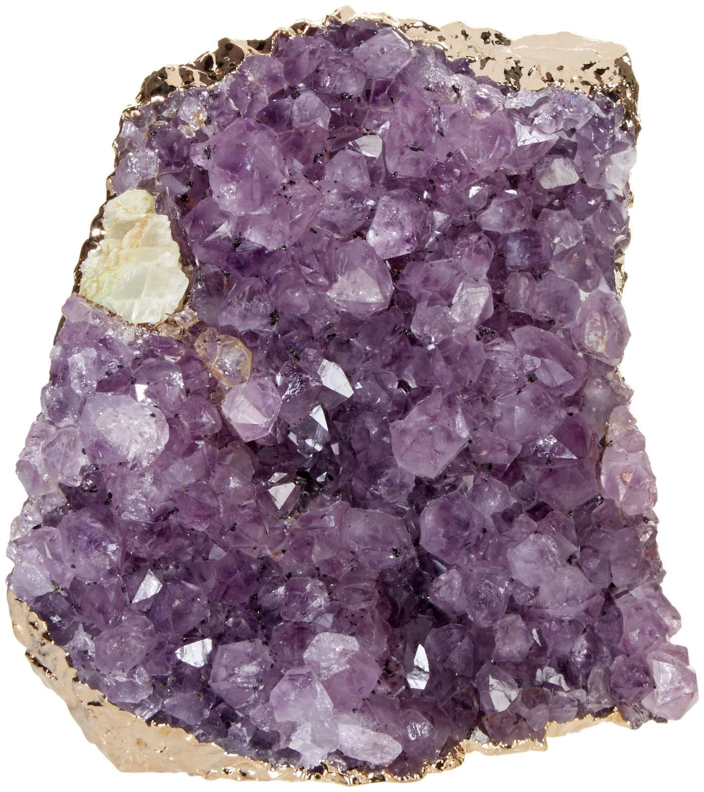Interno Decorative Object, Amethyst/Gold