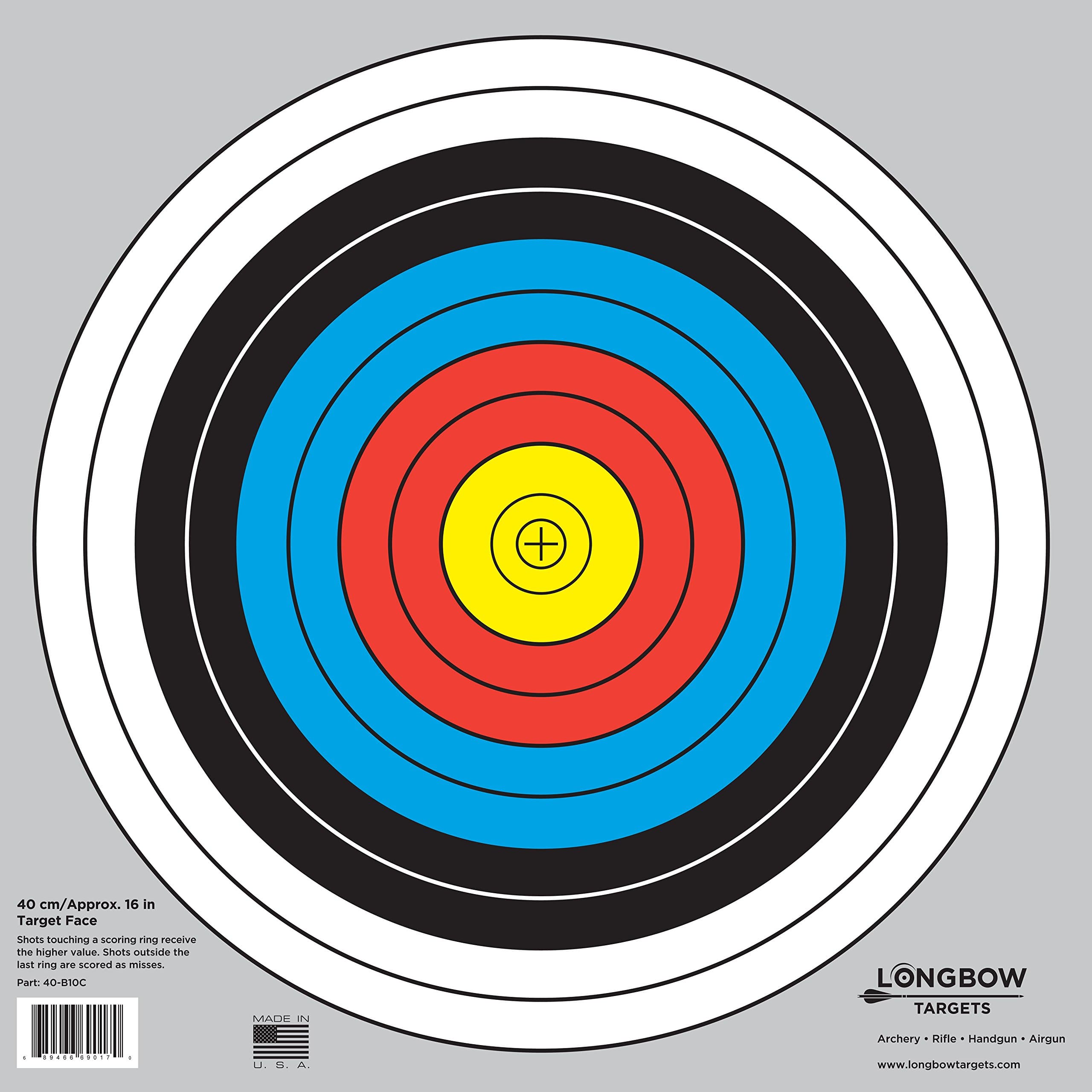 Longbow Archery Targets 40cm & 80cm