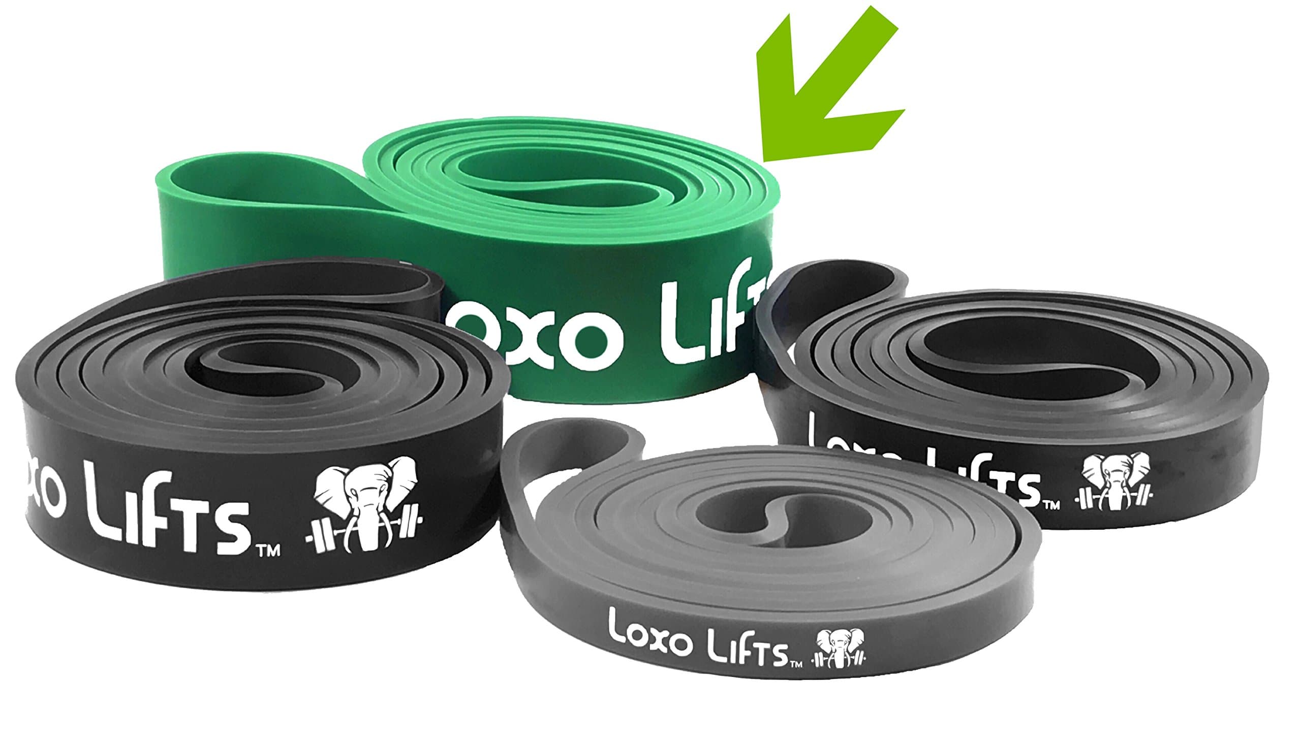 Resistance Exercise Bands, for The Best Pull-up & Chin-up Assist, Also Great for Crossfit, Mobility, Gymnastics, Fitness Training & Powerlifting, High Quality Heavy Duty 41" Loop Band (Set of 4)