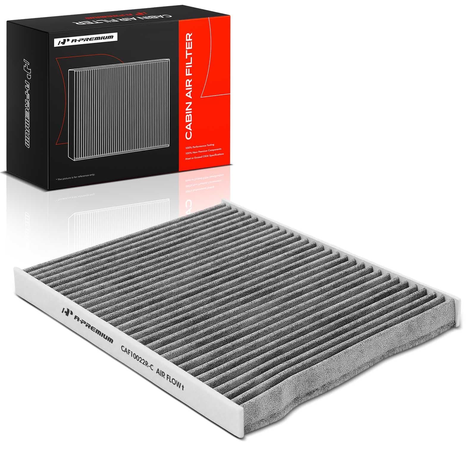 Cabin Air Filter with Activated Carbon Compatible with Jeep Gladiator 2020-2022, Wrangler 2018-2023 - 2.0L 3.6L 6.4L - Replace# 68301863AA