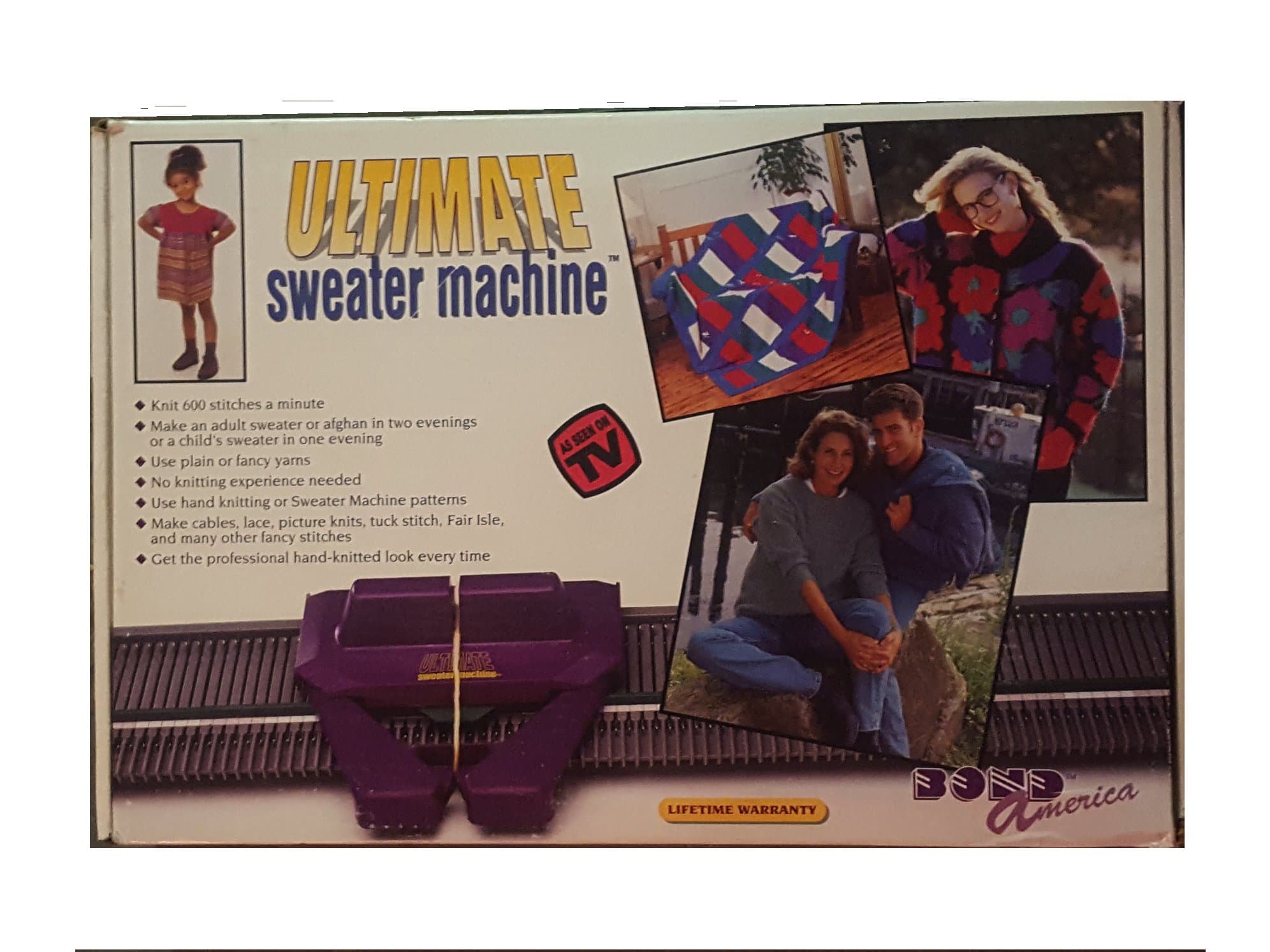 Bond America Incredible Sweater Machine Knitting Machine