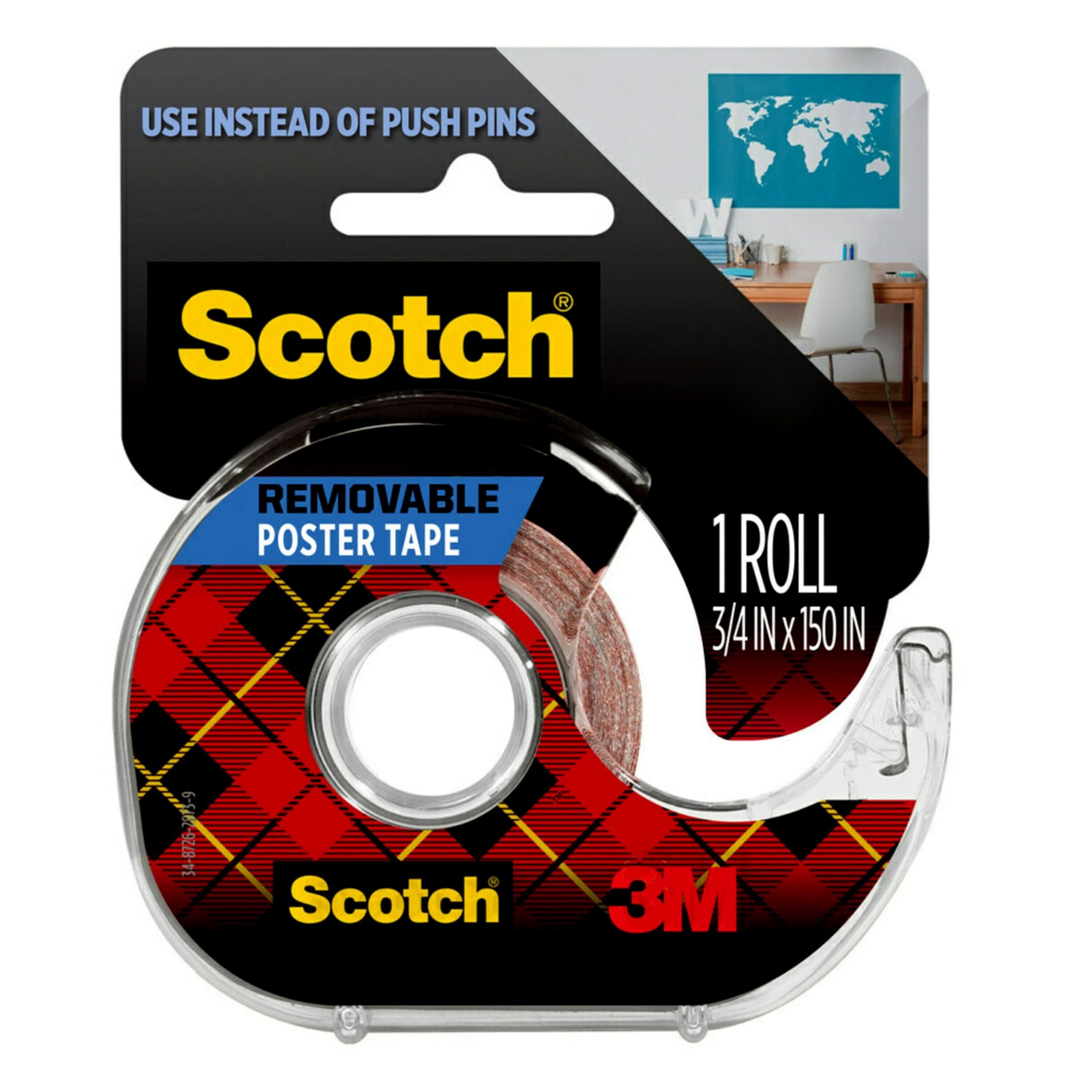 3M Scotch Scotch Removable Poster Tape