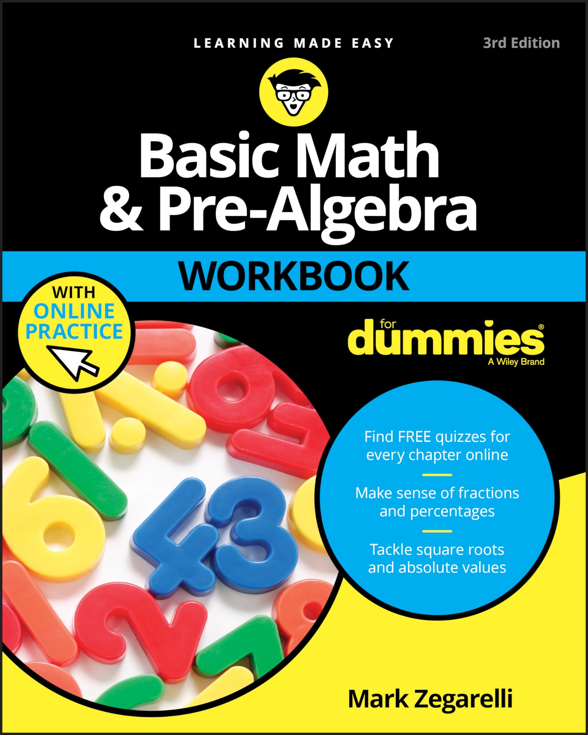Basic Math and Pre-Algebra Workbook For Dummies, 3rd Edition