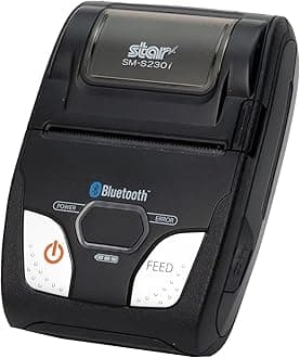 Star Micronics SM-S230I-UB40 US Direct Thermal Printer - Monochrome - Desktop, Portable, Handheld -