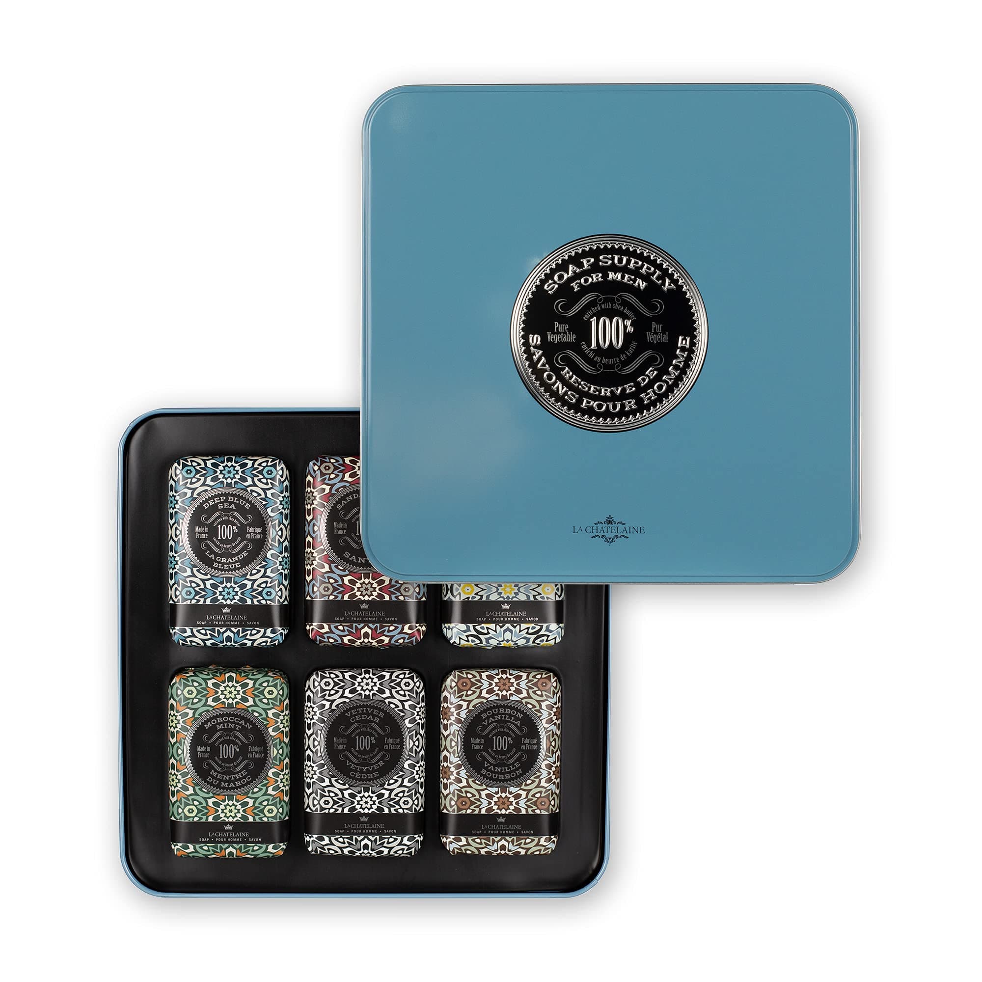 Soap Supply for Men - Slate Blue