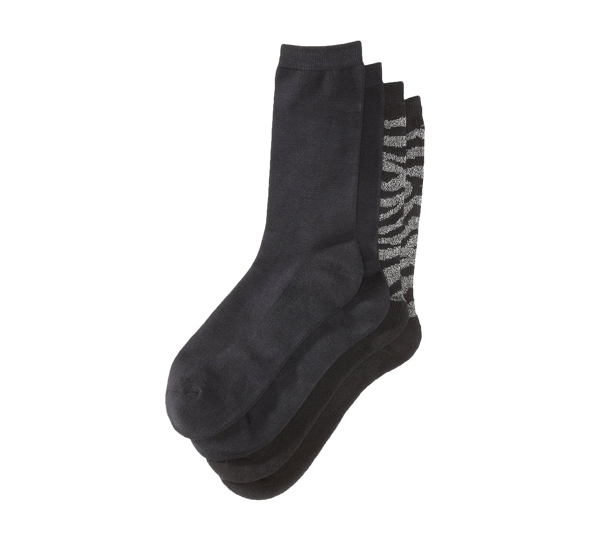 2-Pack Pillow Sole Rayon From Bamboo Crew Socks