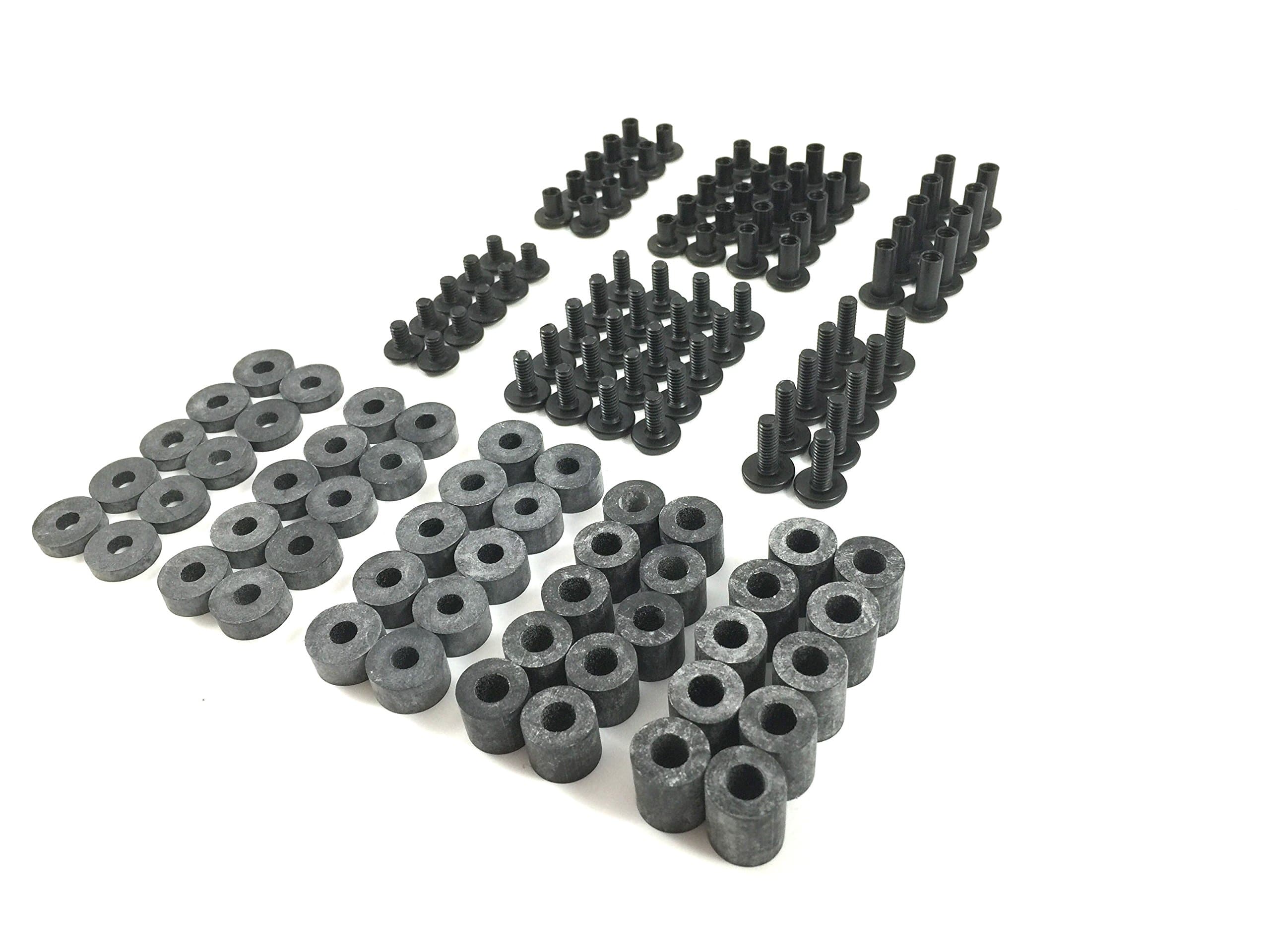 Holster Making Kit - Assorted Screws & Spacers for Kydex Holsters & Knife Sheaths 130pc