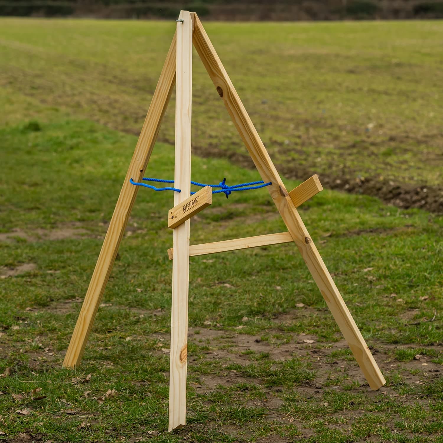 Wooden Foldable A-Frame Archery Target Tripod Stand