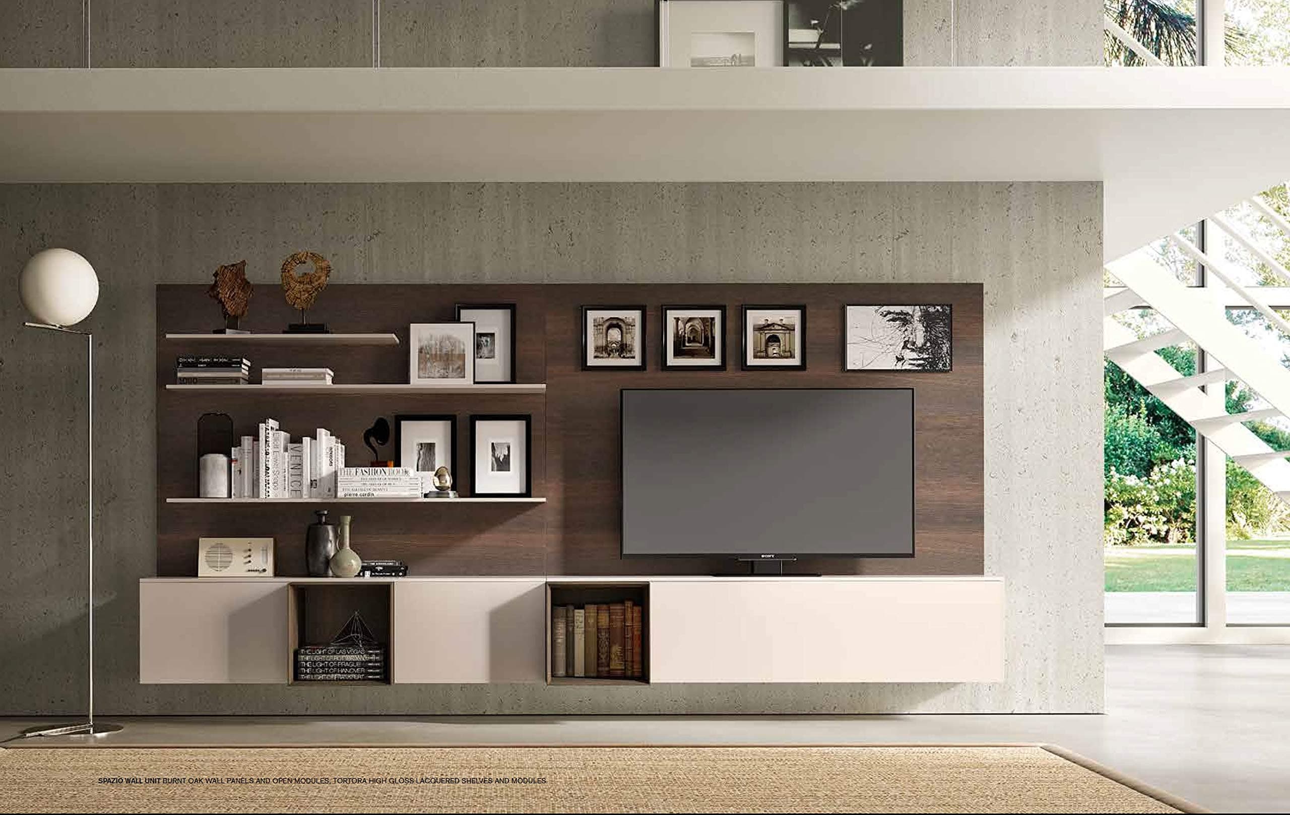 Pianca SPAZIO wall unit. Made in Italy.