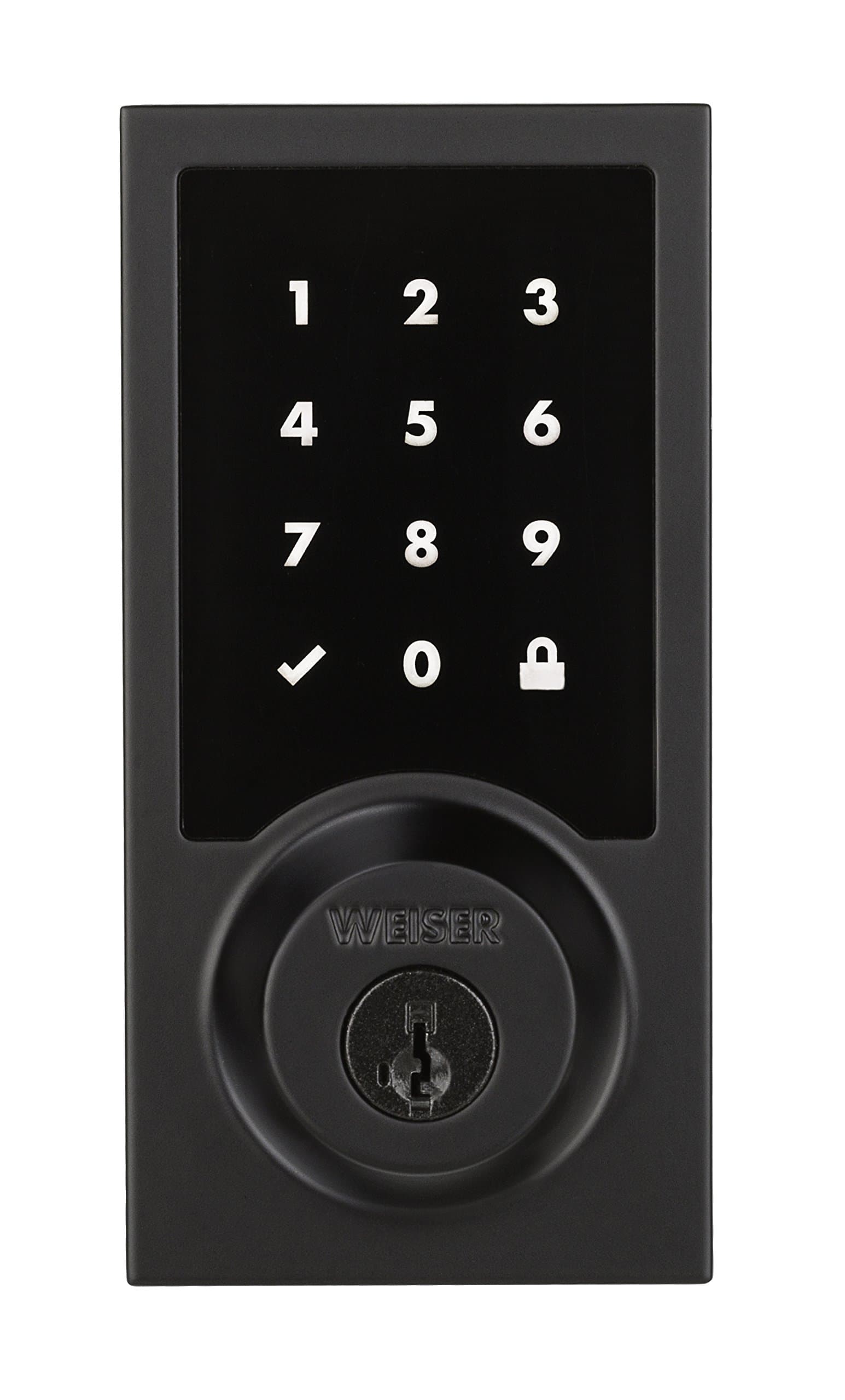 WeiserPremis Touchscreen Smart Lock - Works with Apple Home Kit (Iron Black)