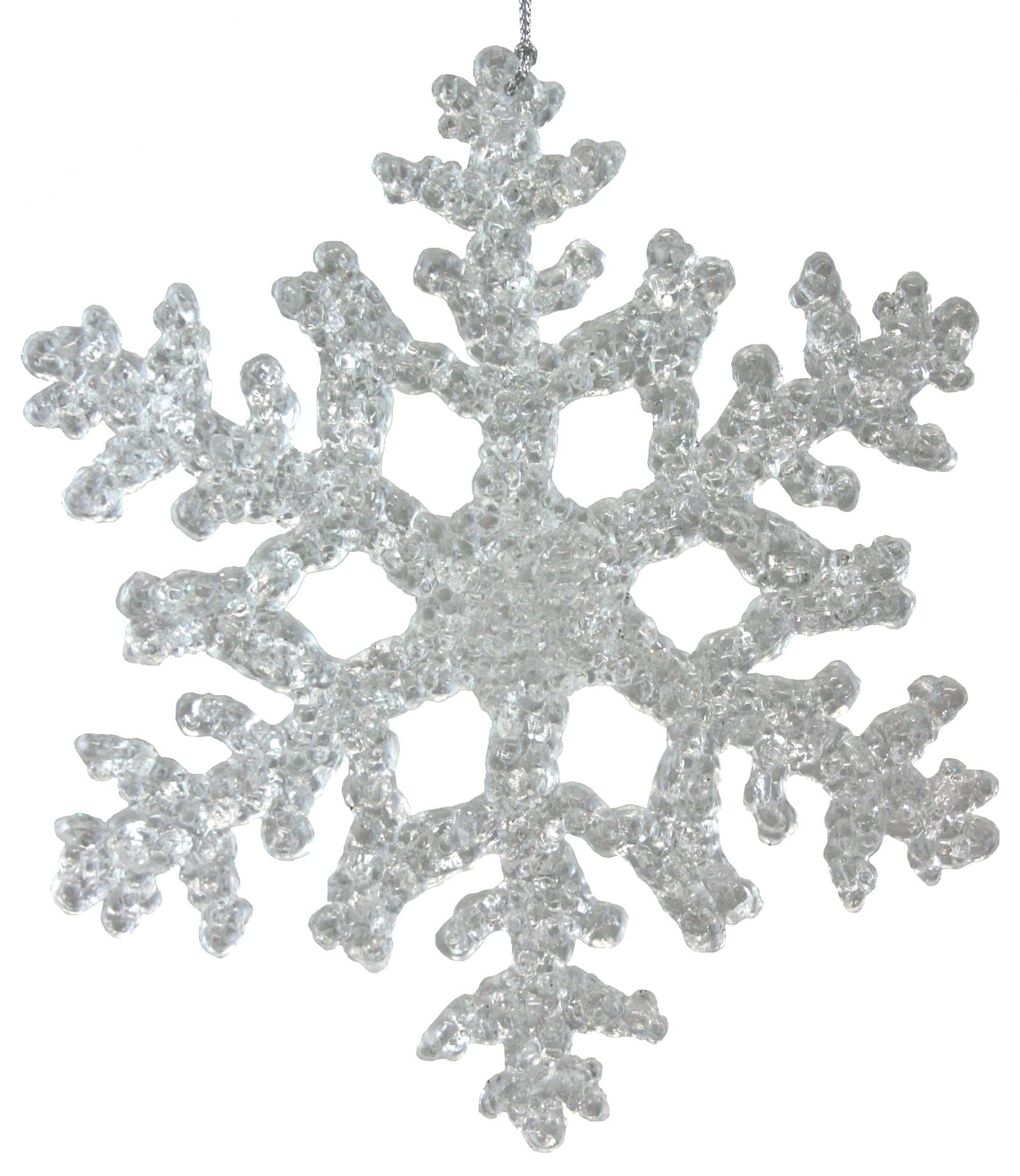 Clear Acrylic Snowflake Ornaments [XC-2320]