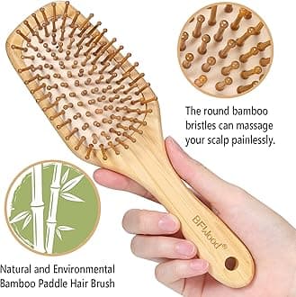 BFWood Bamboo Hair Brush for Men Women