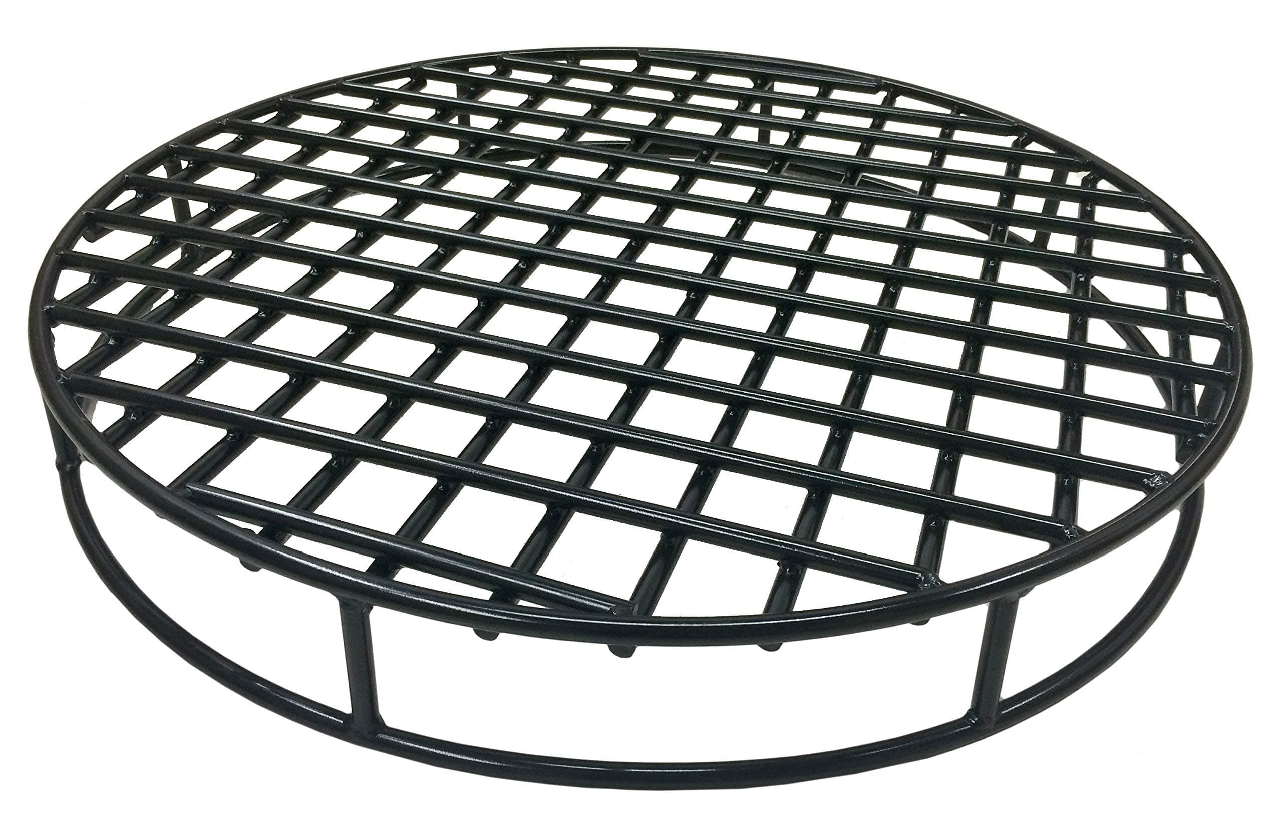 Walden Backyards Round Fire Pit Grate - High Temperature Heavy Duty Steel Above Ground Firegrate for Outdoor Pits and Campfire - 29.2”