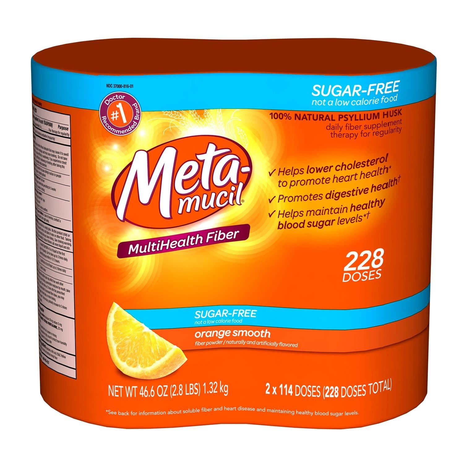 Metamucil Sugar Free Value Pack - 228 Doses