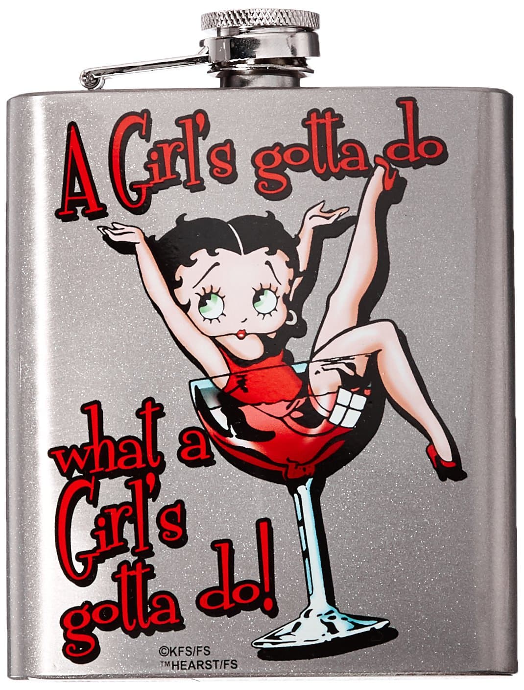 Betty Boop Hip Flask