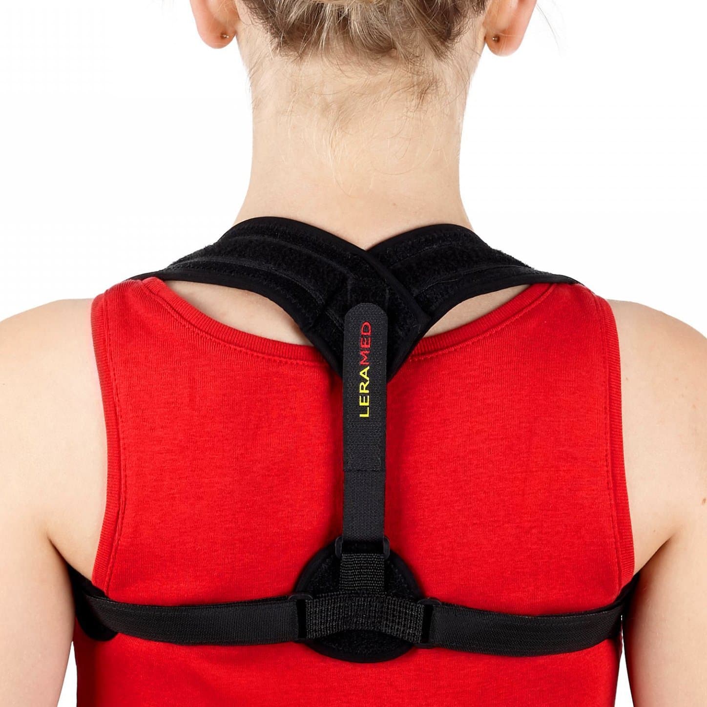 Posture Corrector for Men and Women - Adjustable Upper Back Brace for Clavicle Support and Providing Pain Relief from Neck, Back and Shoulder (Chest Size 25" - 45")