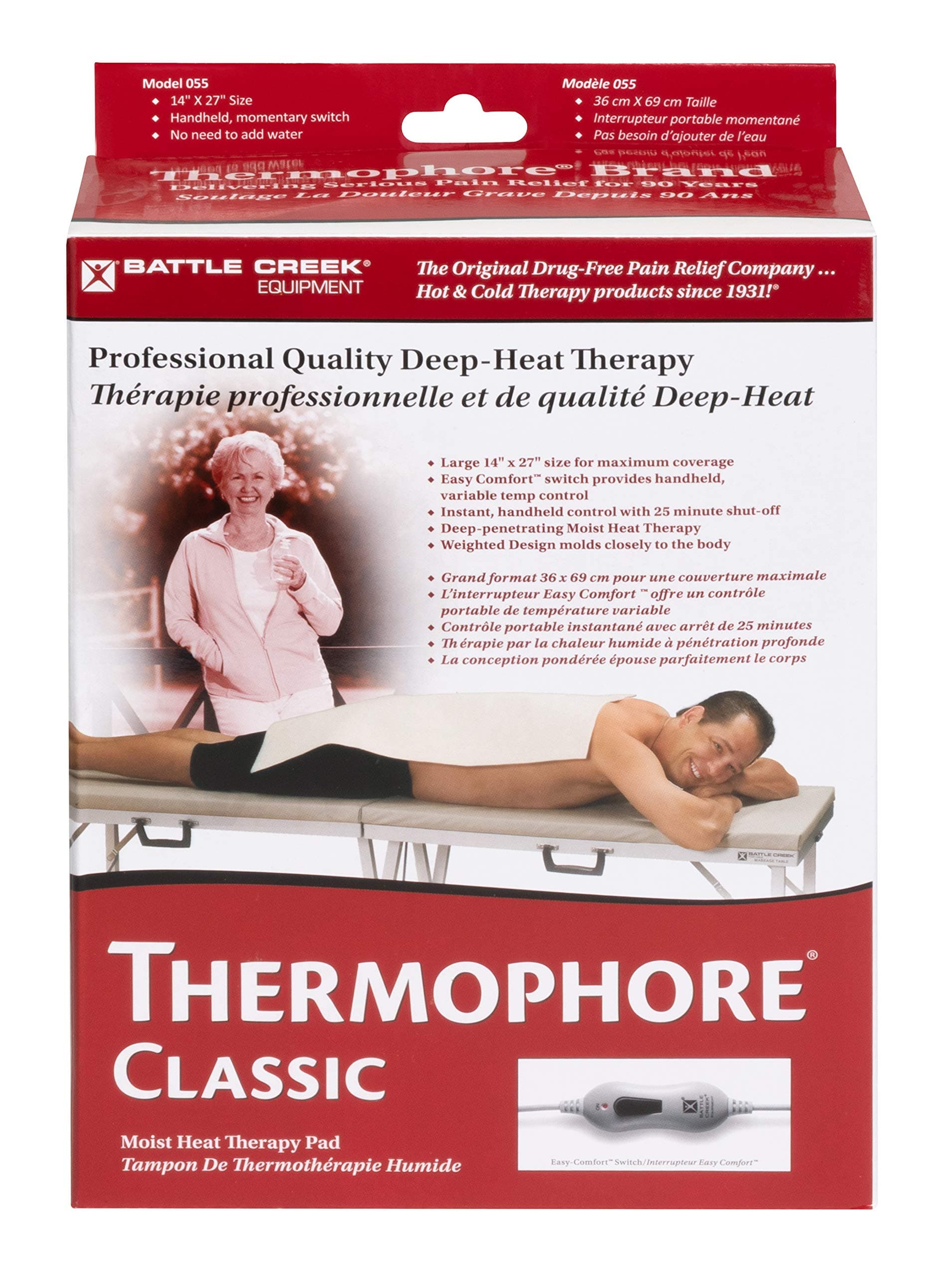 BT155EA - Thermophore Arthritis Pad 14 x 27 Back