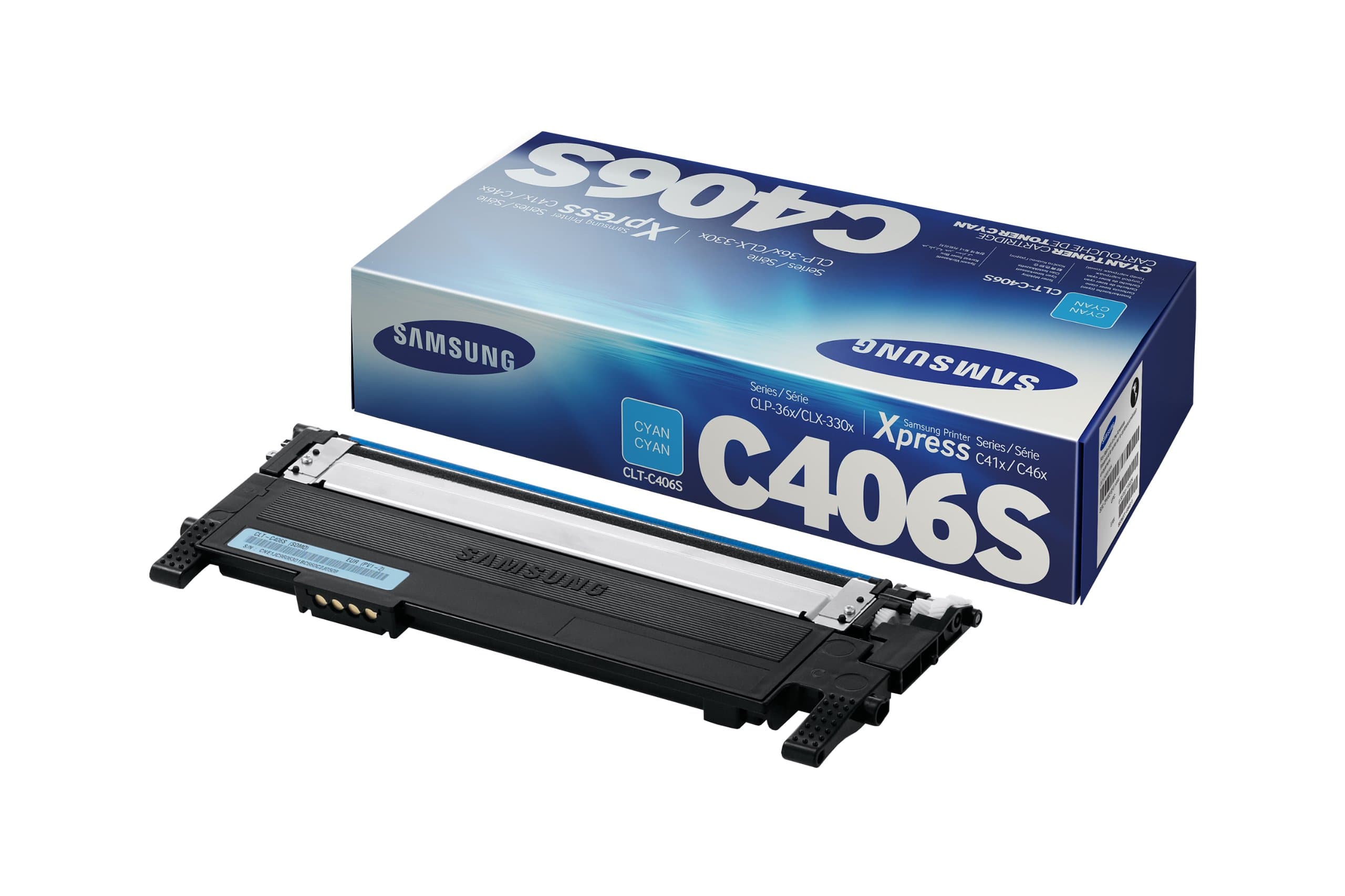 Samsung Electronics CLT-C406S Toner, Cyan