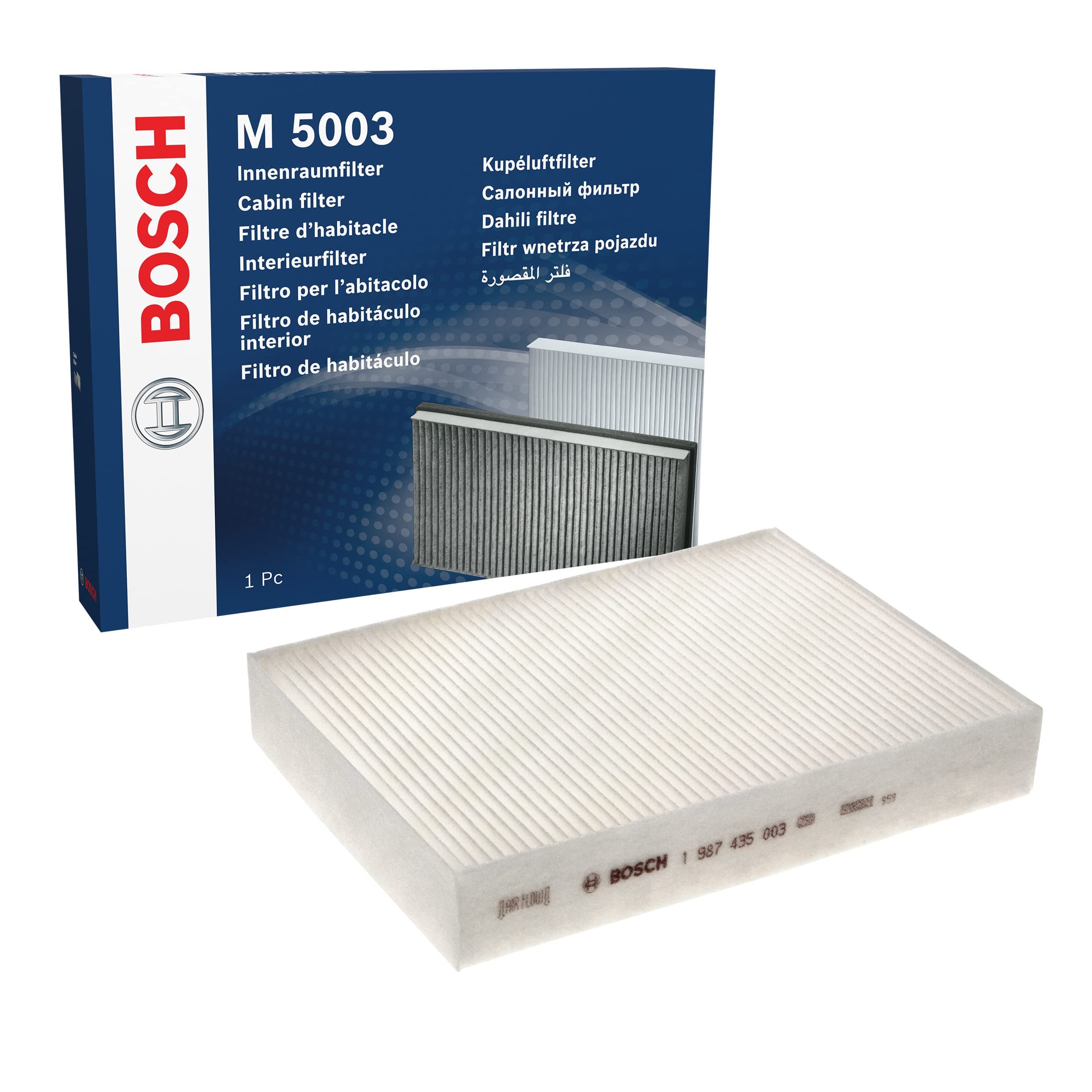 Bosch Cabin Filter Active 1 BMW Model Number: 1987435003