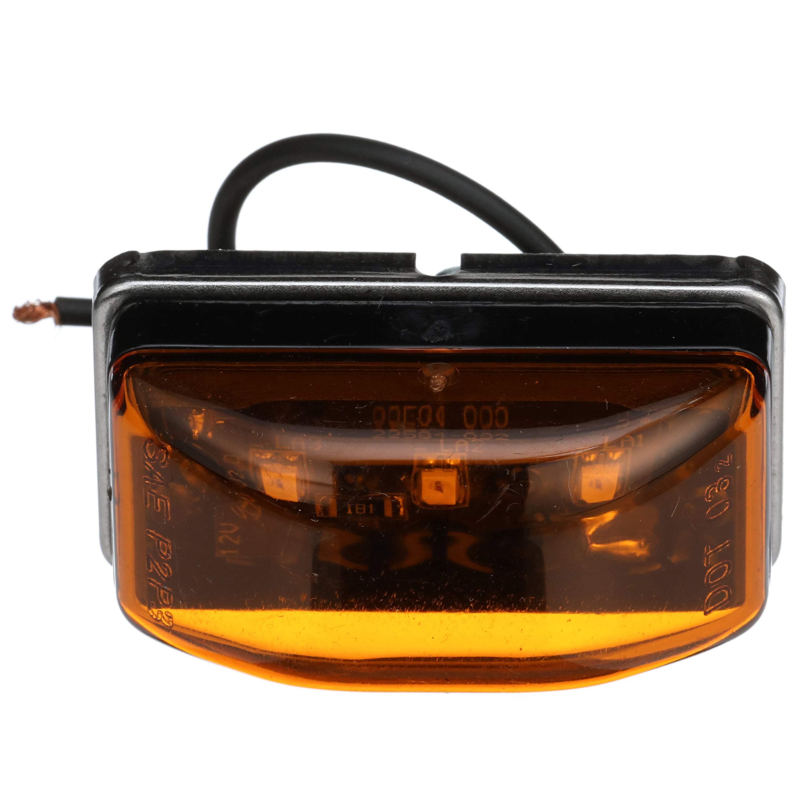 SEACHOICE52561 LED Stud Mount Side Marker/Clearance Light Amber