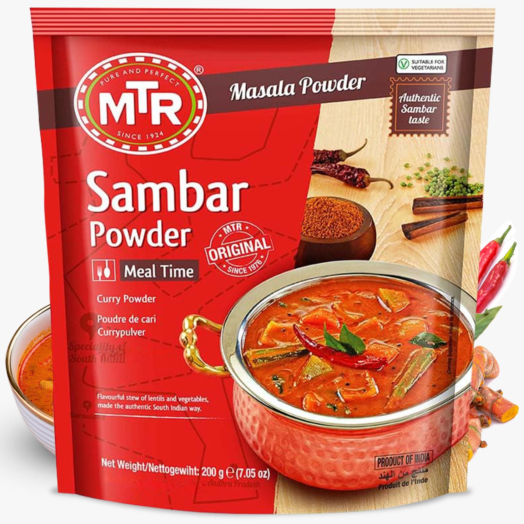 MTR Instant Sambar Mix 180g
