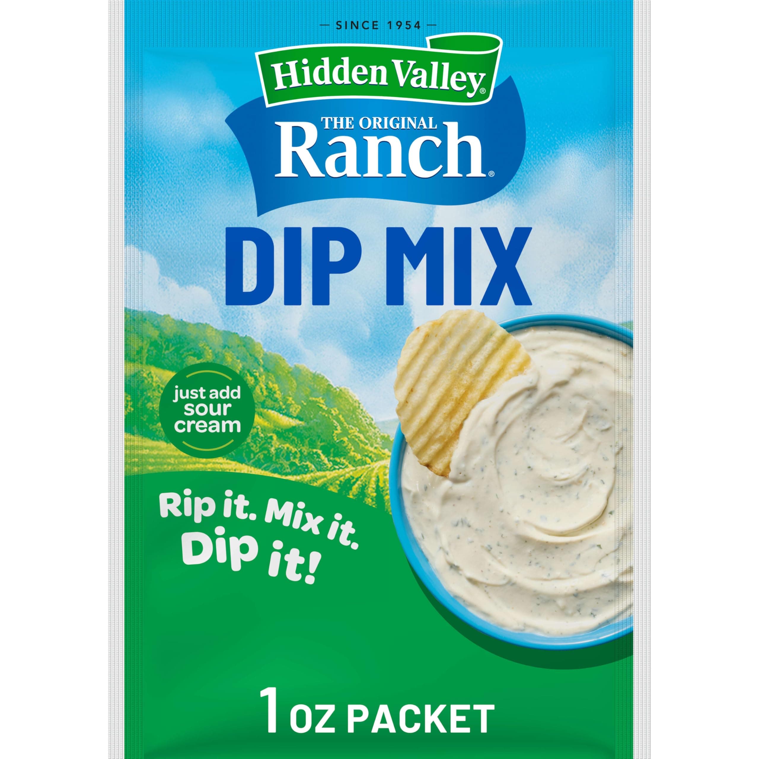Original Ranch Dip Mix, 1 Ounce (Package May Vary)