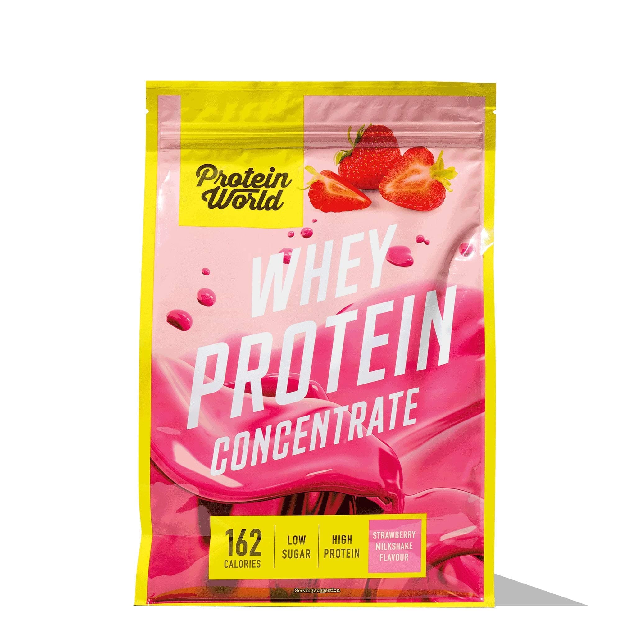 Protein  World - Whey  Protein  Concentrate - High  Protein , Low Sugar Post-Workout Shake Fudge Sundae 1.8kg - 45 Servings