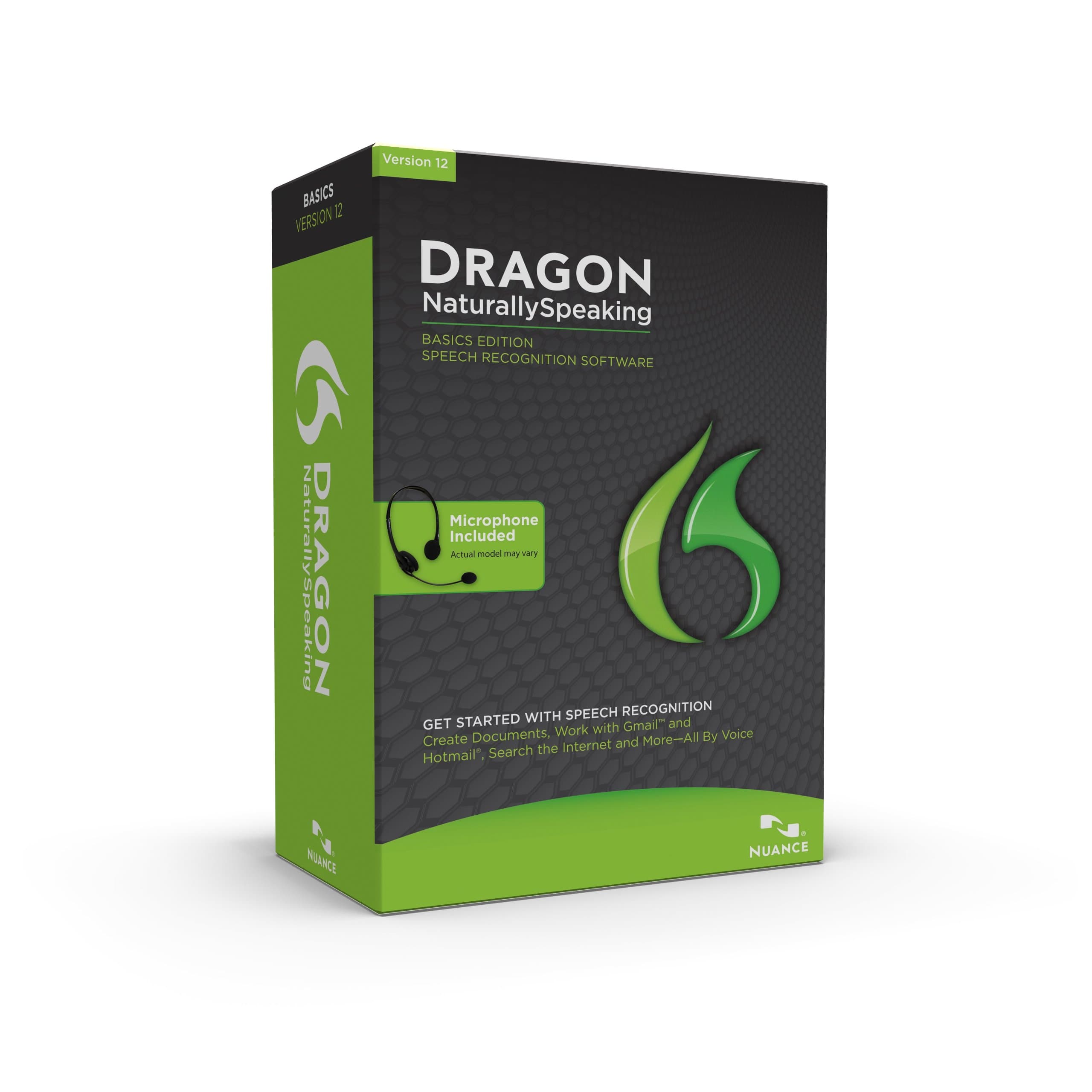 Dragon NaturallySpeaking 12 Basics, English (Old Version)