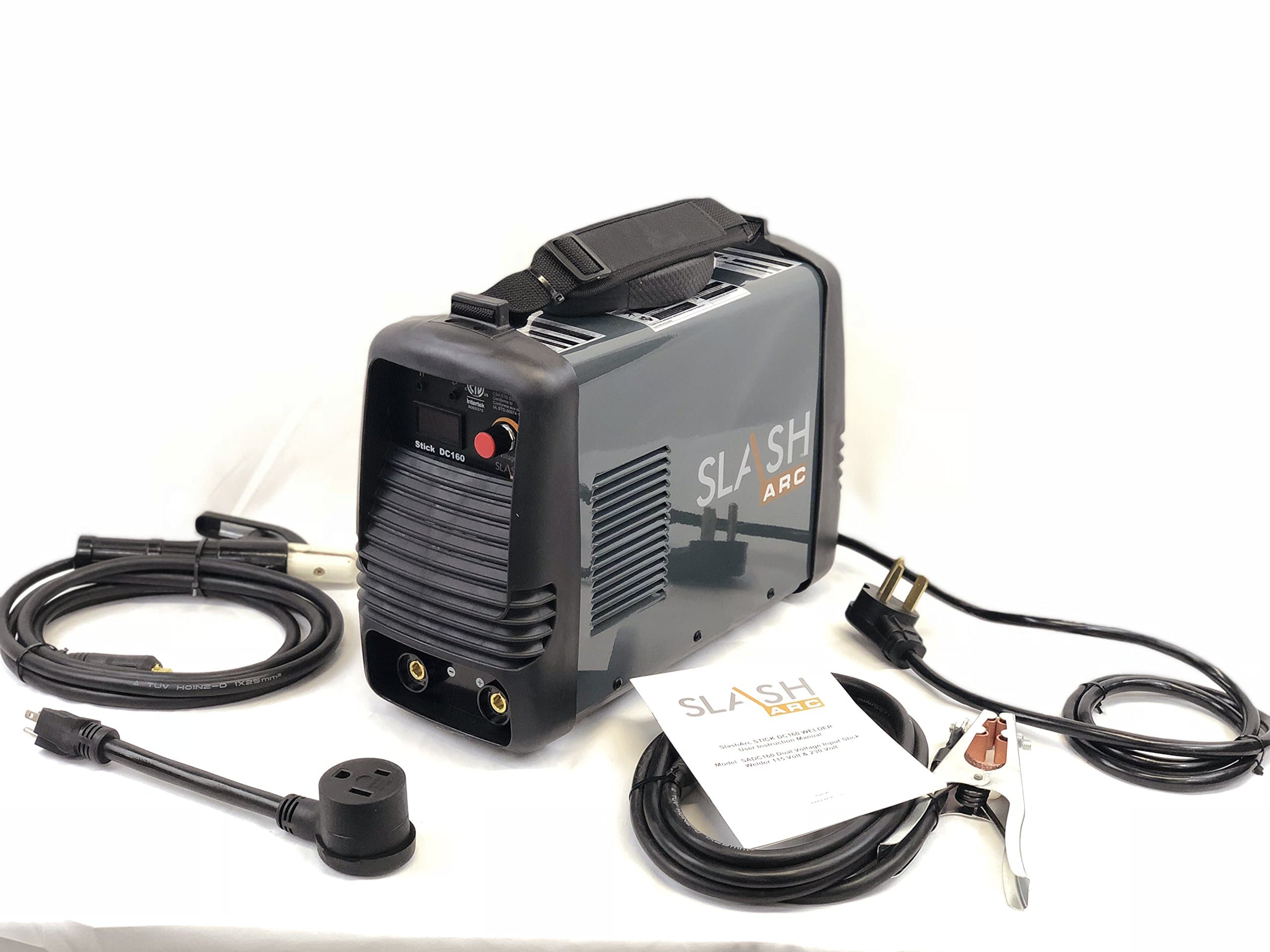DC 160 amp Dual Voltage Input IGBT Stick Welder Package 110v 220v