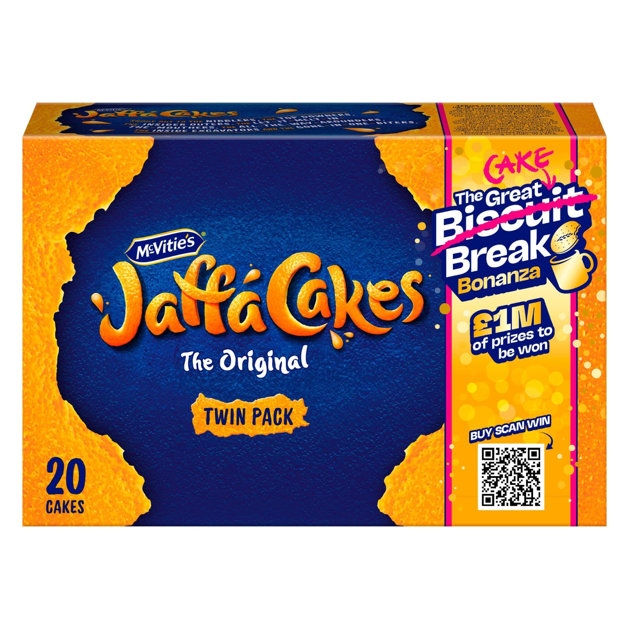 McVitie's 20 Jaffa Cakes Original Biscuits Twin Pack, 220 g (Pack of 1)
