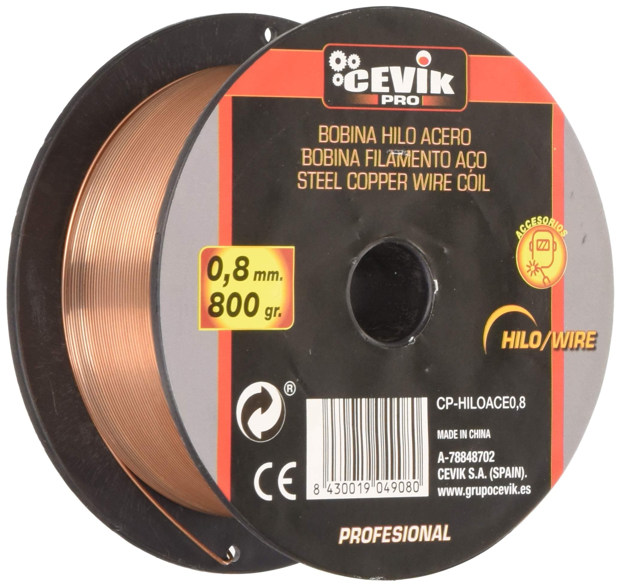 cevik ce-hiloace0,8 – Coil Thread Steel 0.8 mm 800 gr.