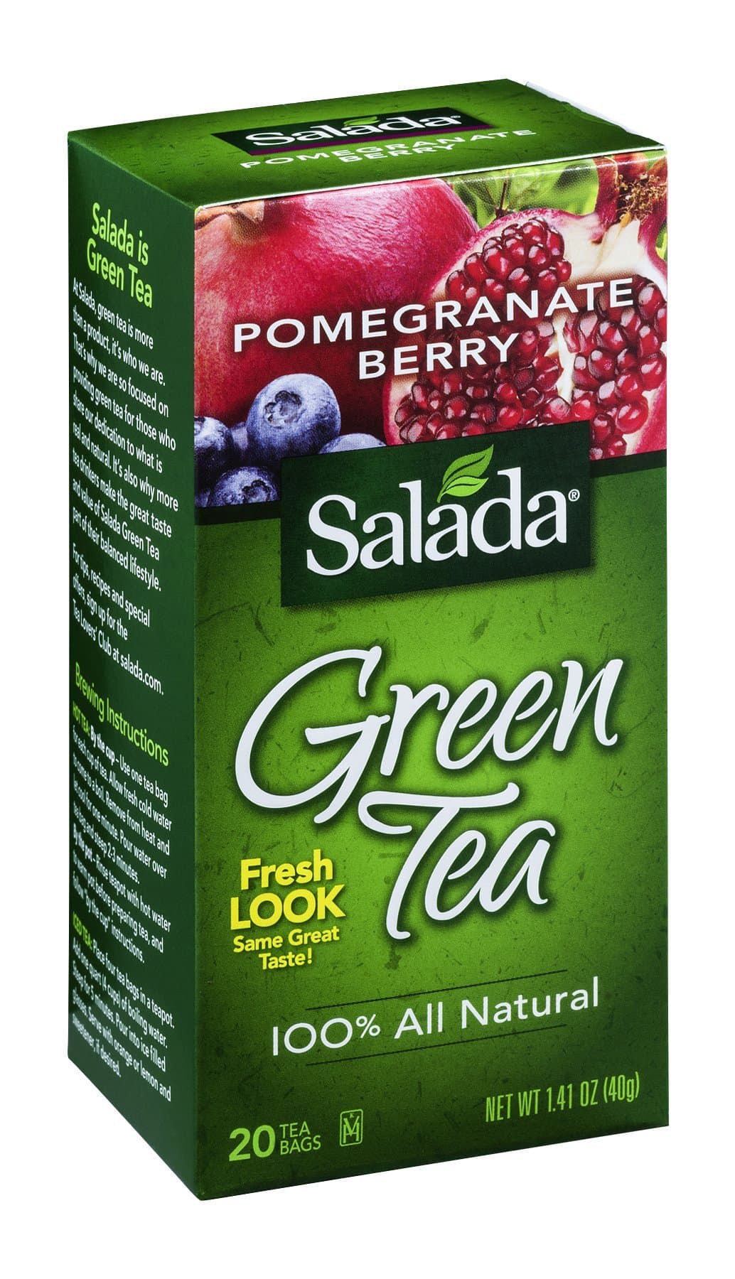 SALADA TEA GRN PMGRNTE, 20 BG