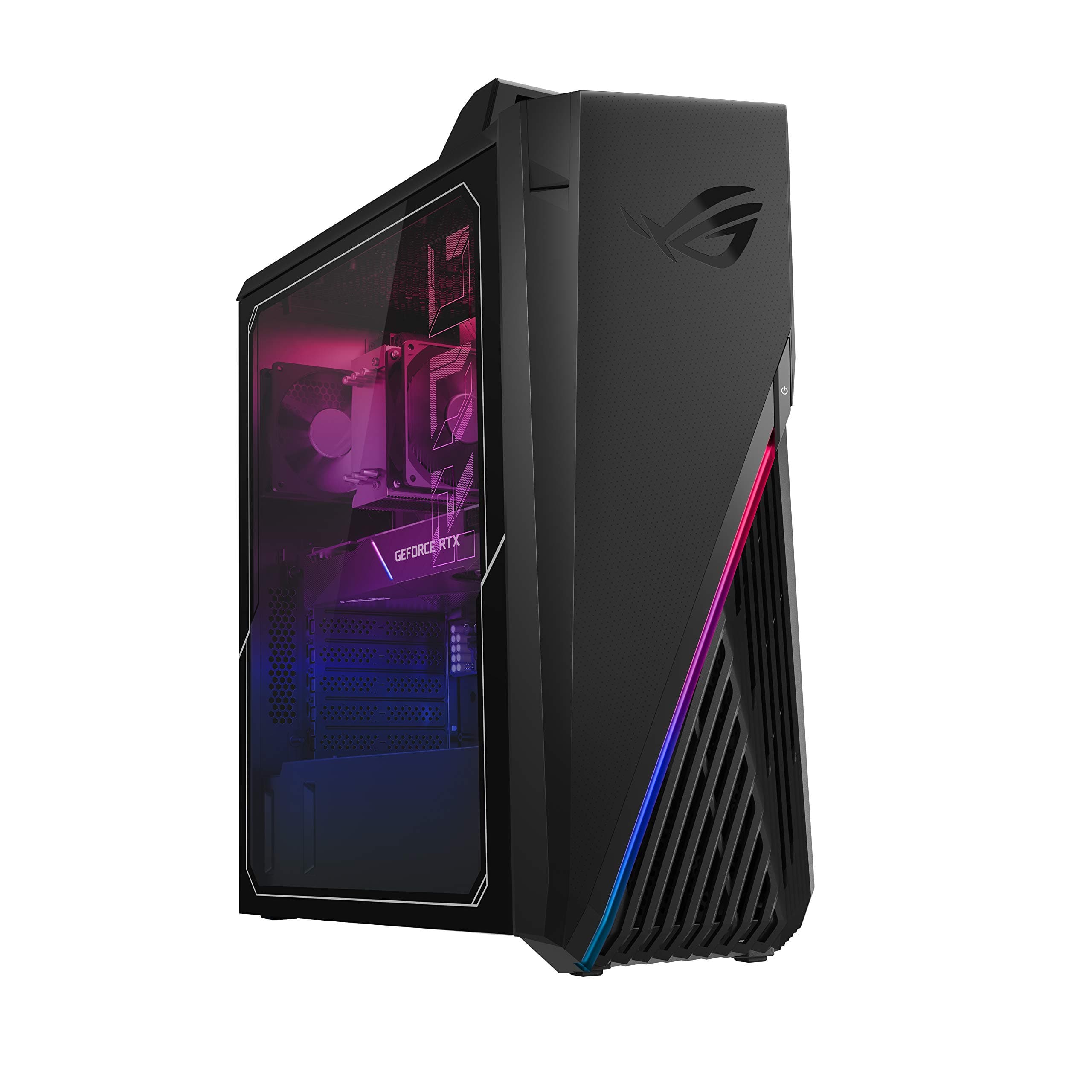 ASUS ROG Strix GT15 10th Gen Intel Core i5-10400F Gaming Desktop (8GB RAM/1TB HDD + 256GB SSD/Windows 10/4GB NVIDIA GeForce GTX 1650 Super Graphics/Star Black), G15CK-IN041T