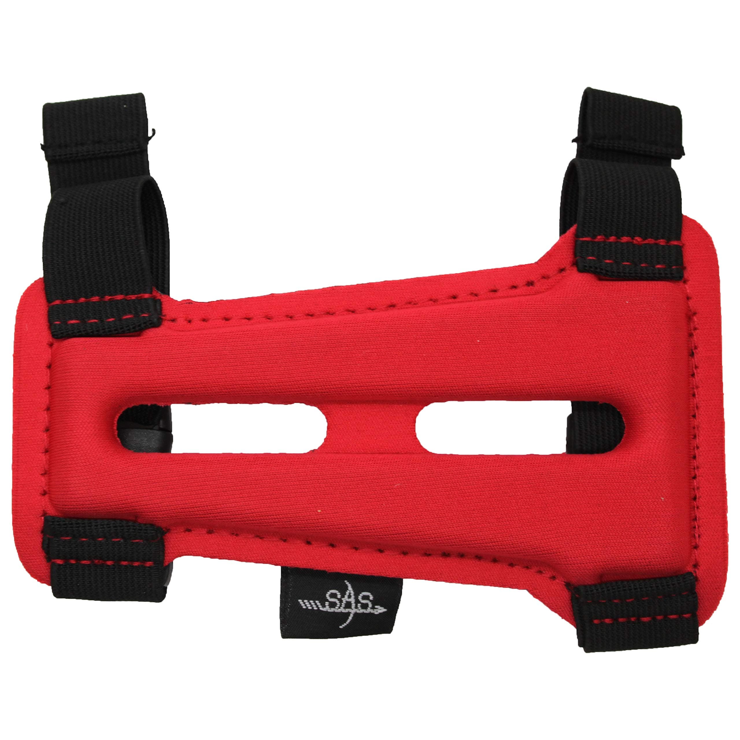 SAS 5.75" Youth Black Armguard Archery Bow Range with 2-Strap Buckles