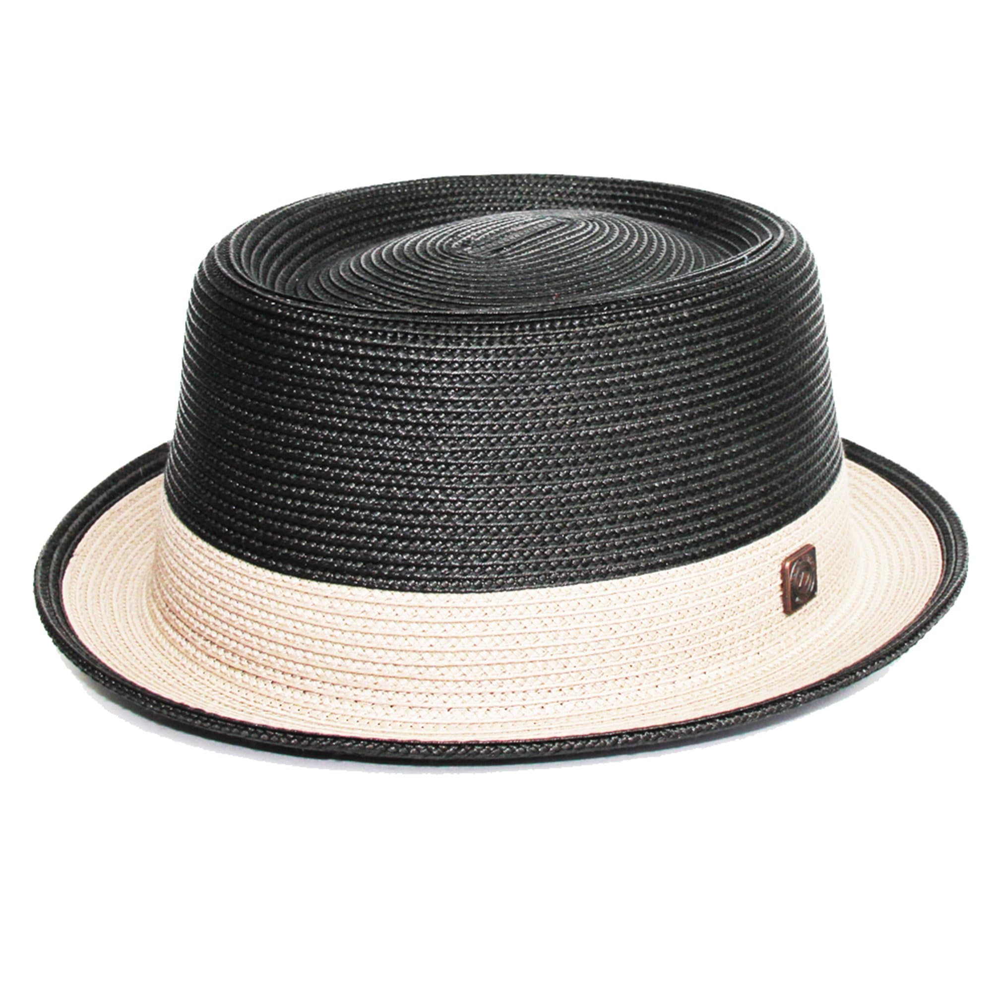 Mens Crushable & Packable Telescope Crown Pork Pie Hat