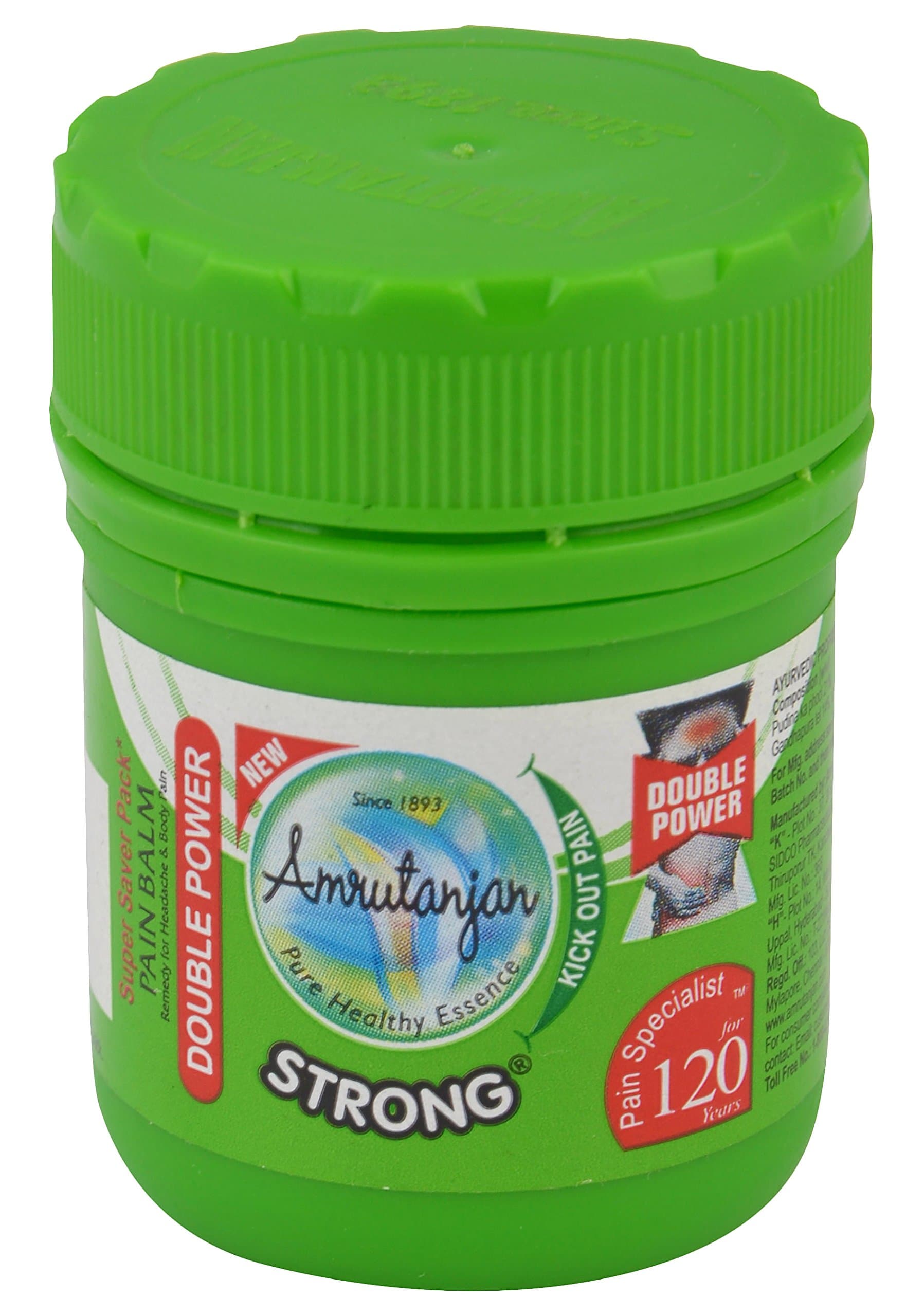 Strong Pain Rub (Balm) Green - 30ml