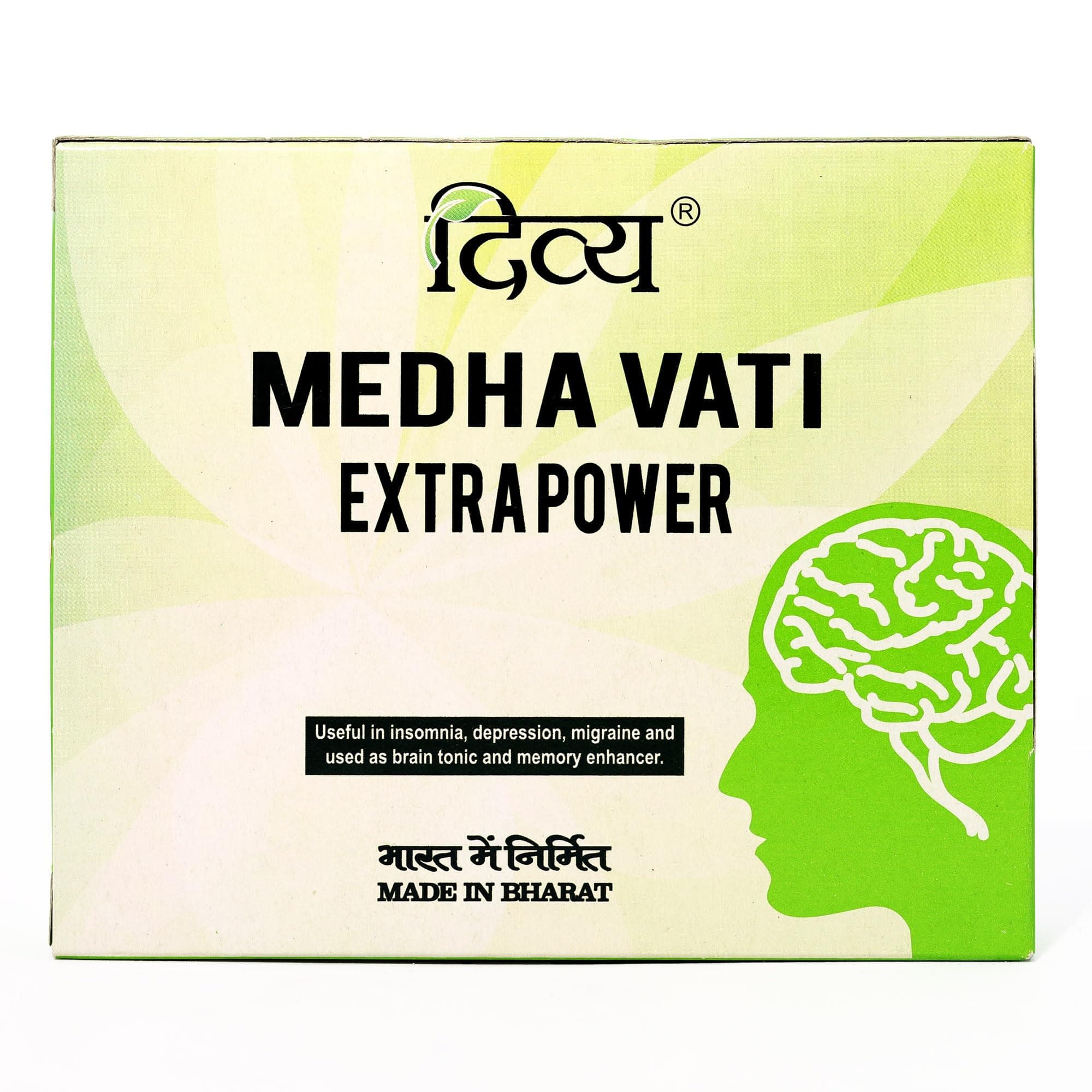Divya Medha Vati Extra Power - 92 g (120 Tablets)
