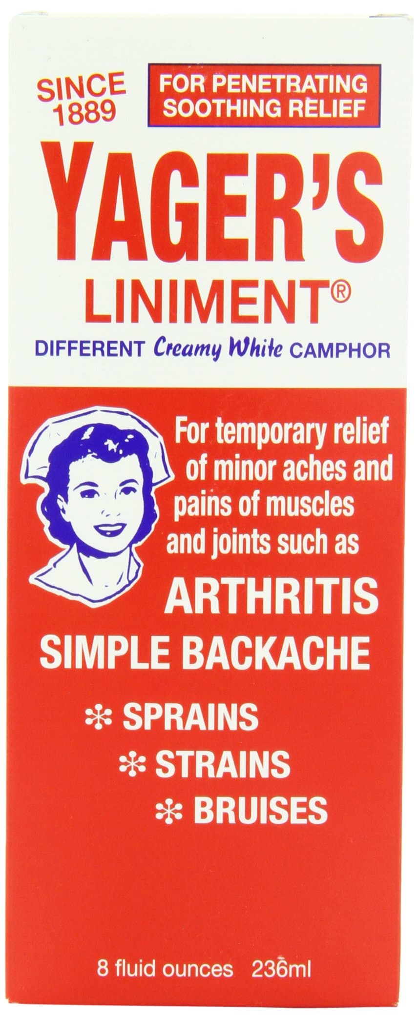 Yager's Pain Relieving Liniment, 8 Ounces