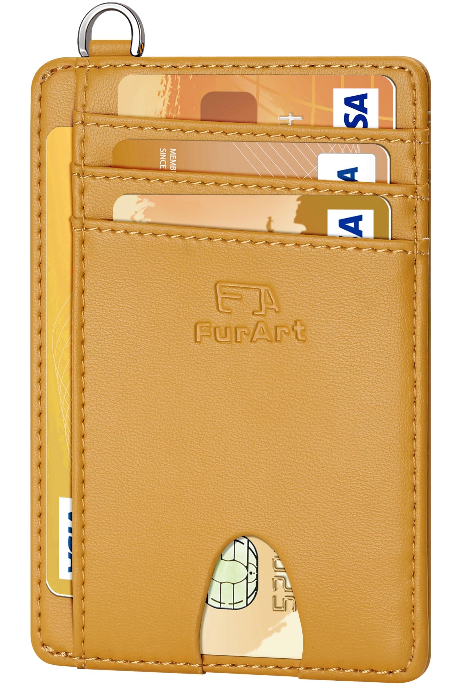 Slim Minimalist Wallet, Front Pocket Wallets, RFID Blocking, Credit Card Holder for Men