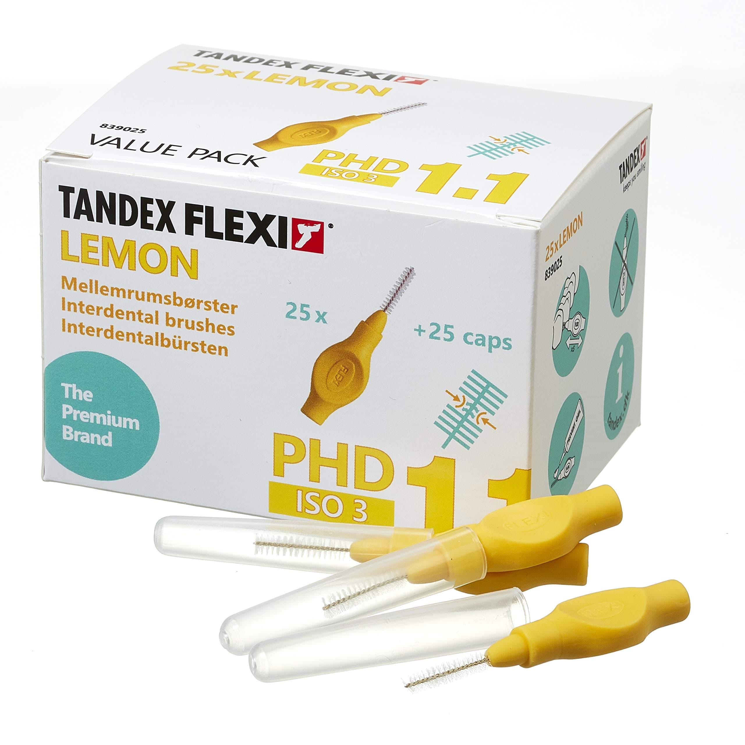 TANDEX Flexi INTERDENTAL Lemon 0.70MM Value Pack