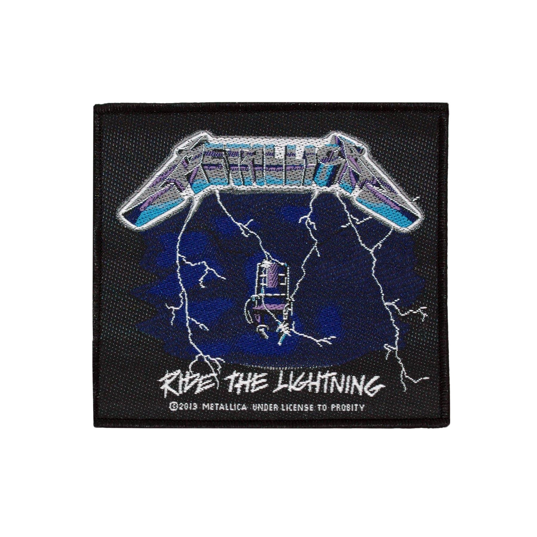 METALLICA RIDE THE LIGHTNING PATCH 10X10CM