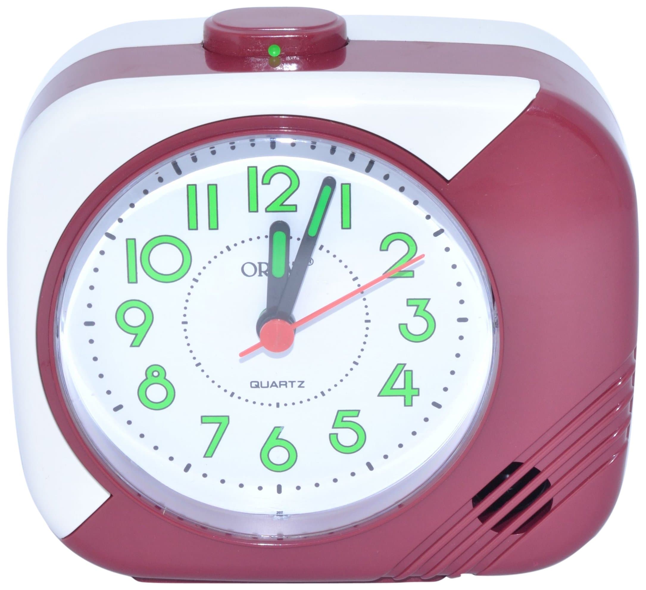 Orpat Beep Alarm Clock (Brown, TBB-207)