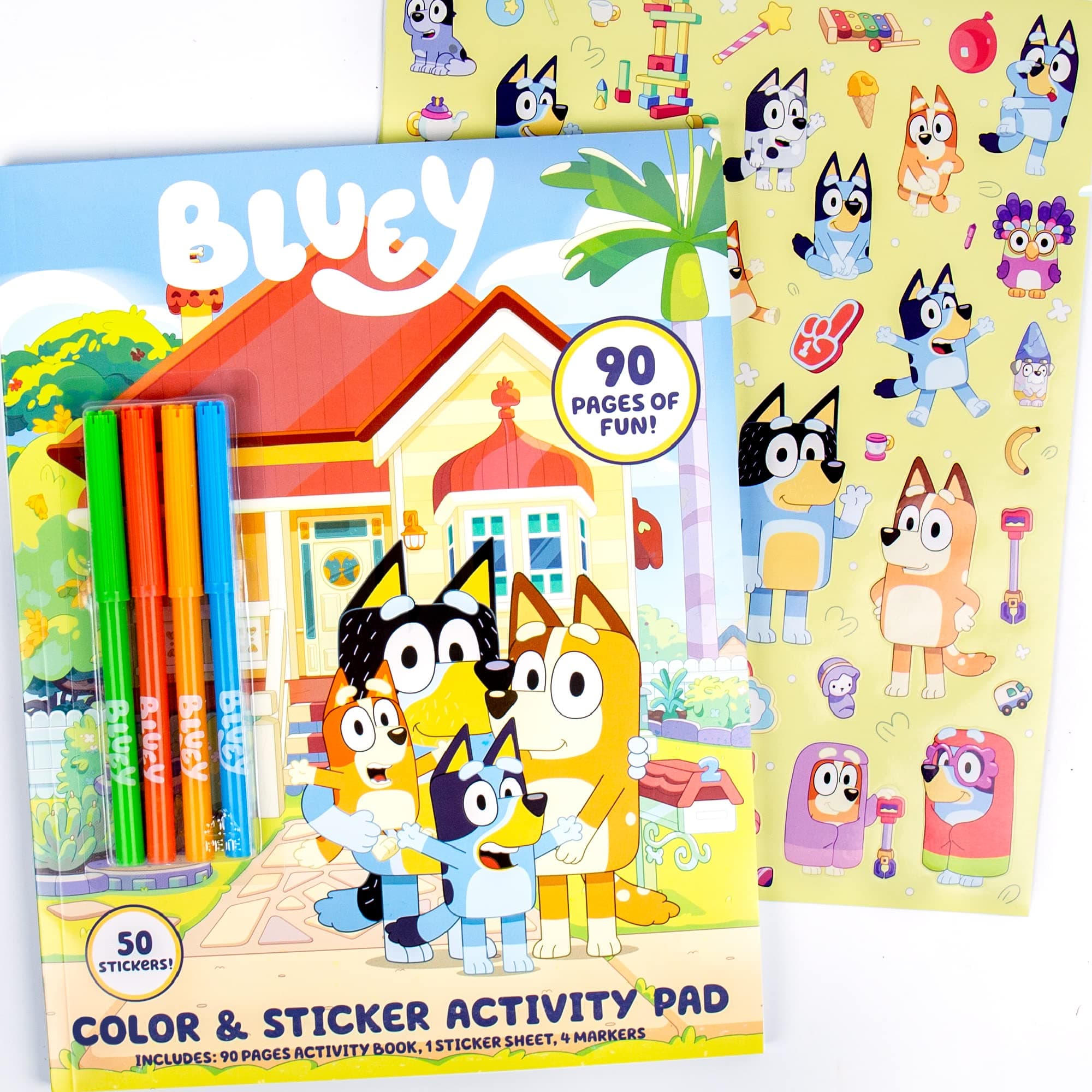 Bluey Coloring & Activity Book