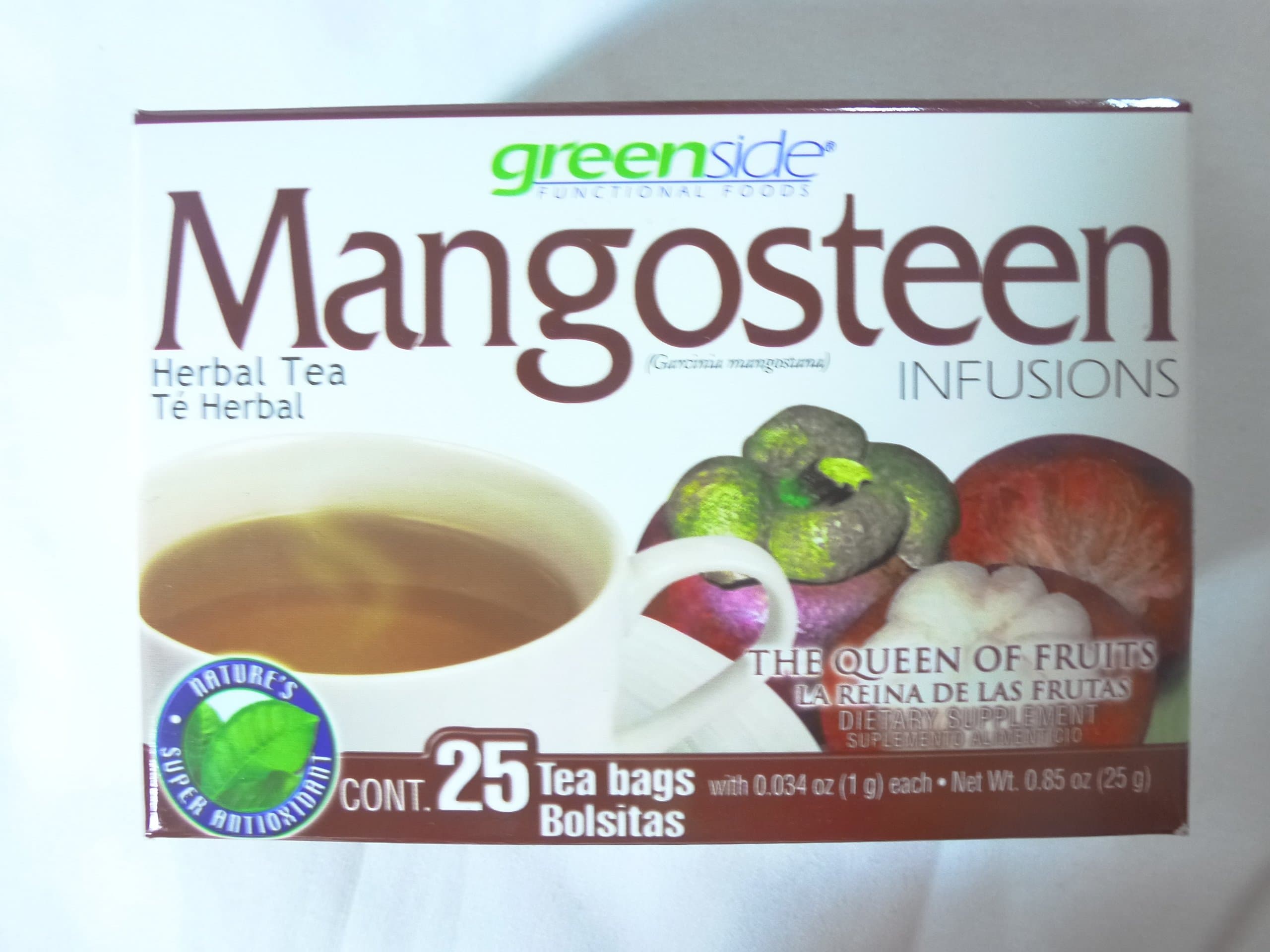 Mangosteen Infusions Herbal Tea 25-ct