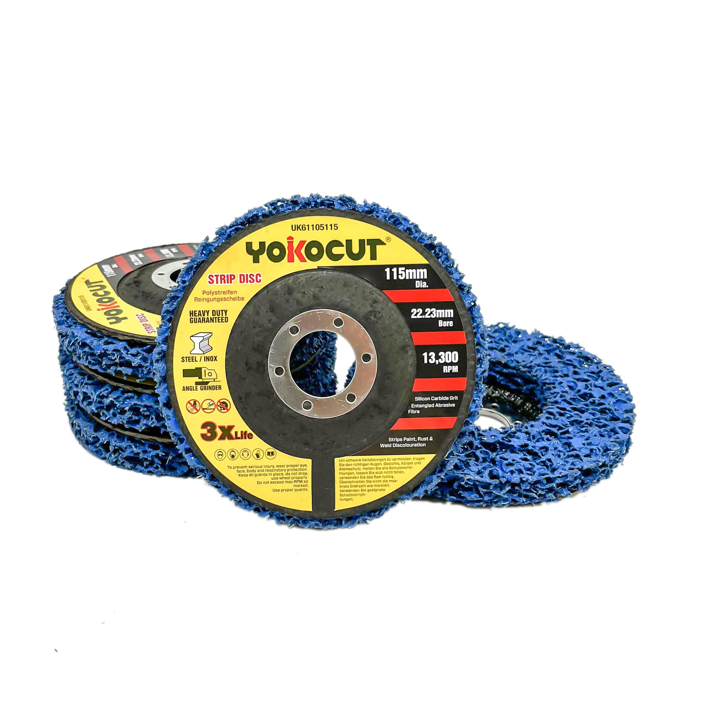 115MM STRIP DISC 5-PIECE