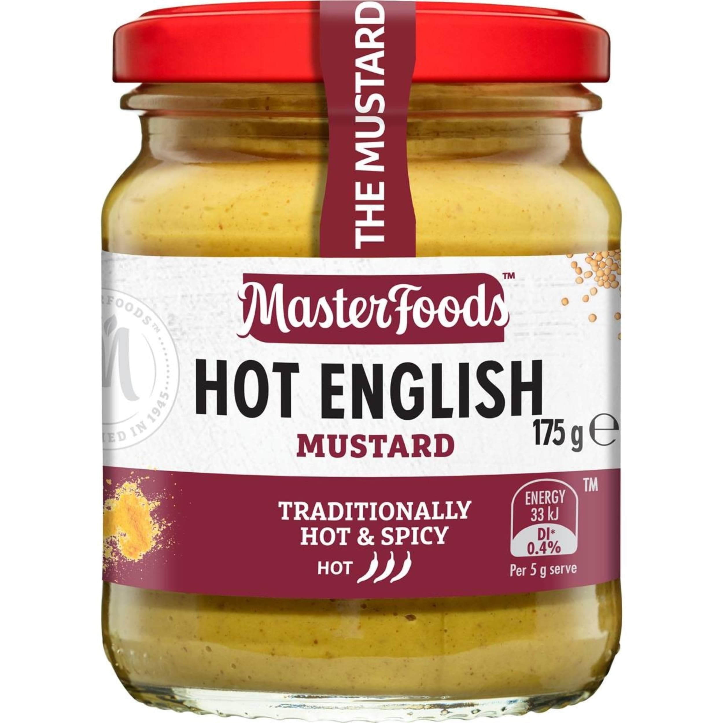 Hot English Mustard 175g