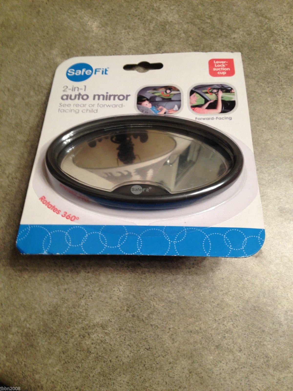 Safe Fit 2-in-1 Auto Mirror